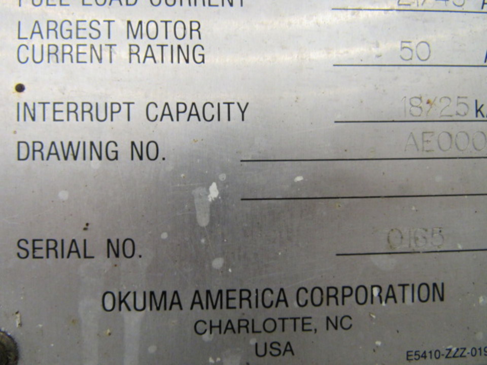 Okuma Crown 762S-SB  Lathe - Image 4 of 4