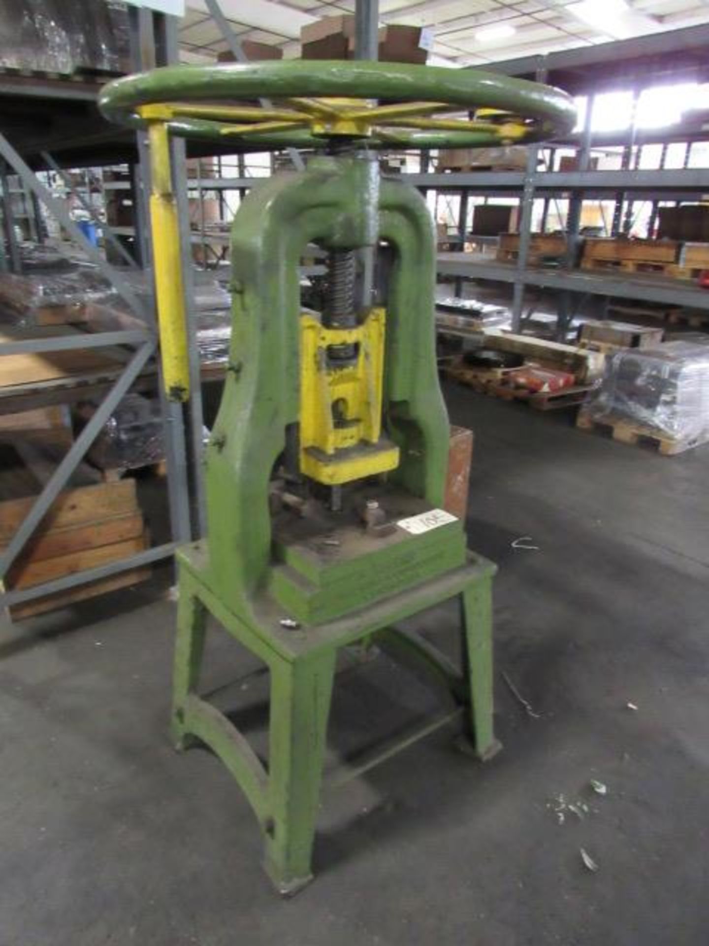 Hopkins Machine Manual Wheel Press