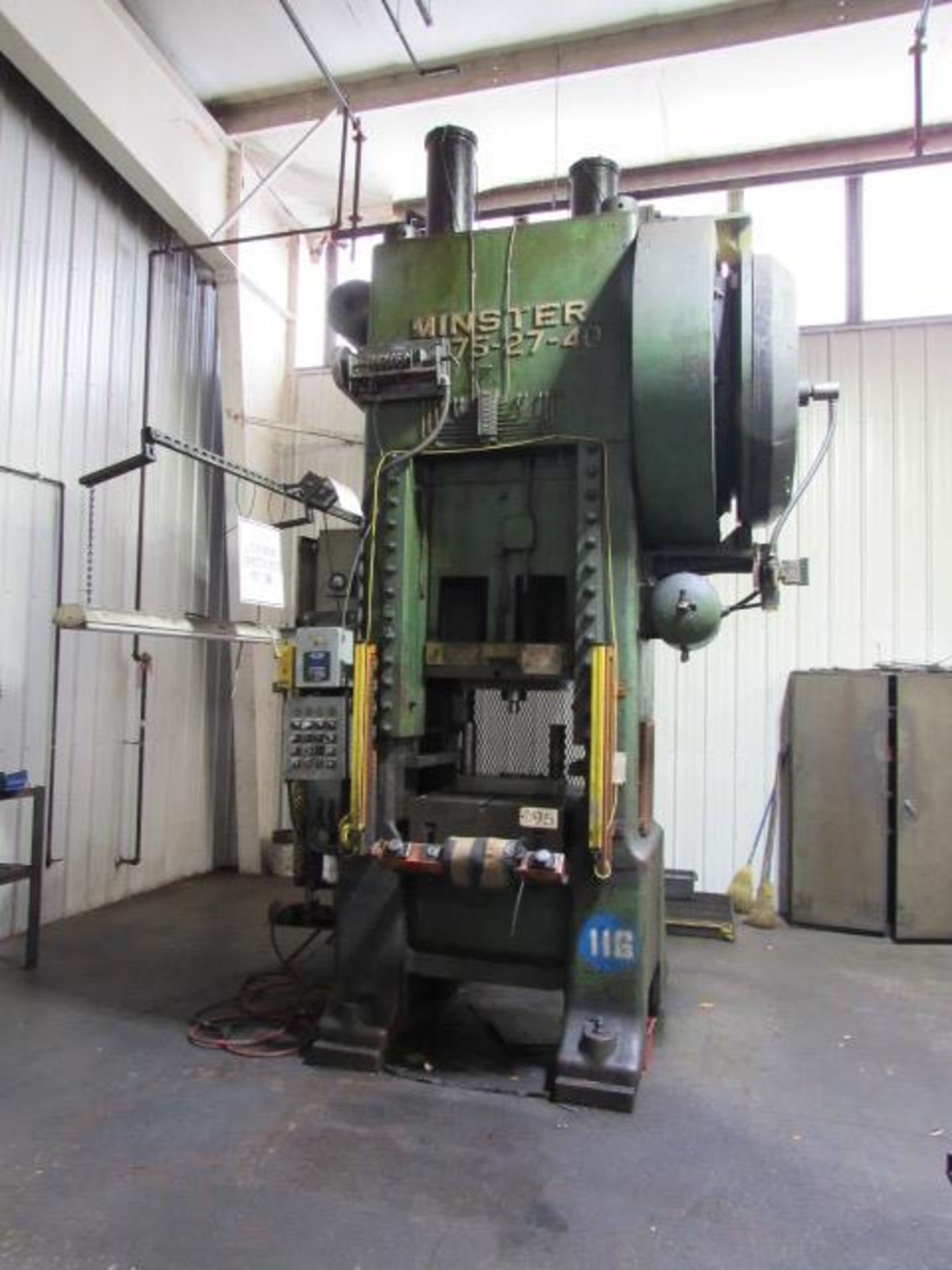 Minster Model S1-175-27-40 75 Ton Coining Press
