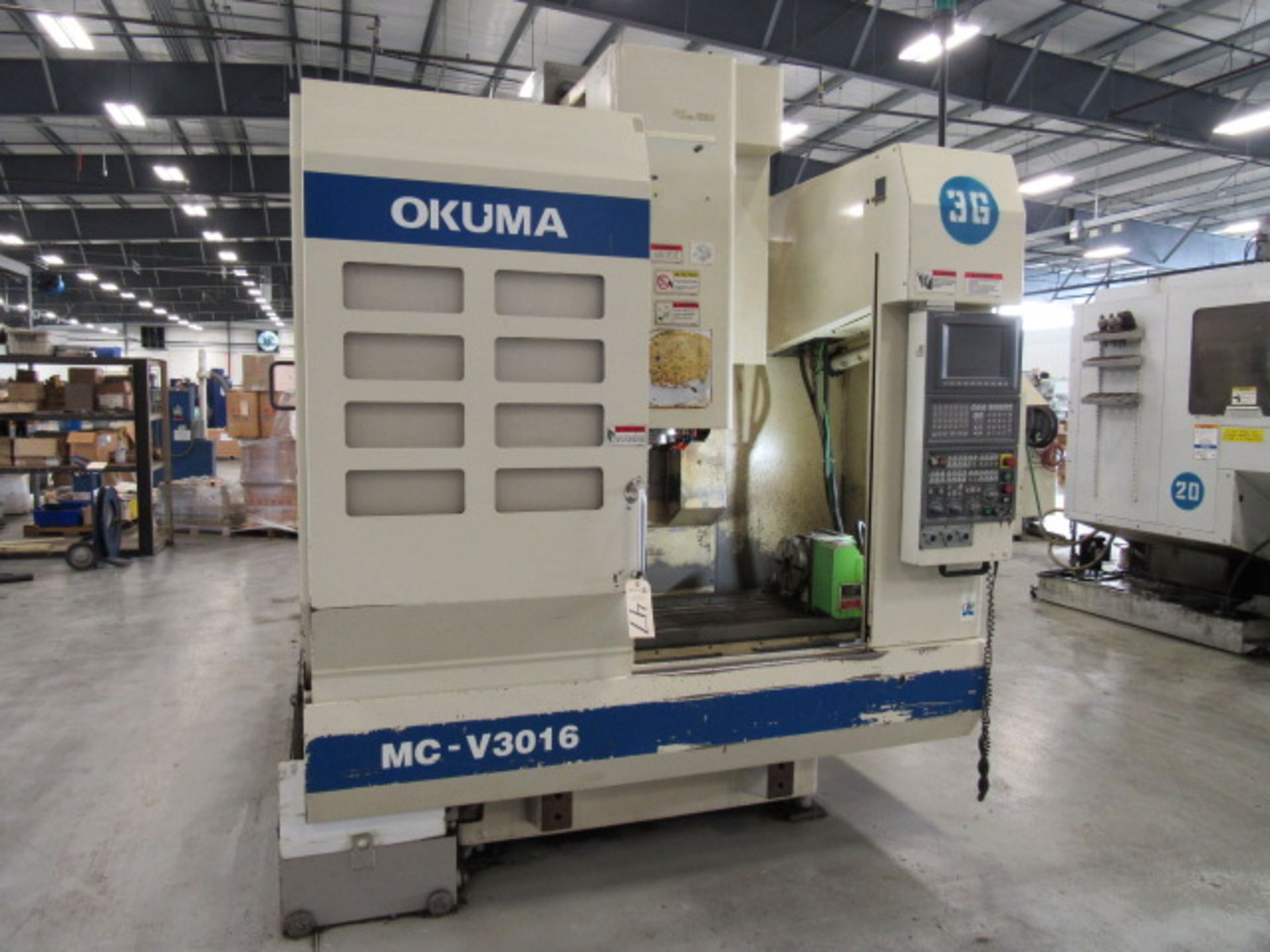 Okuma MC-V3016 CNC Vertical Machining Center - Image 2 of 5