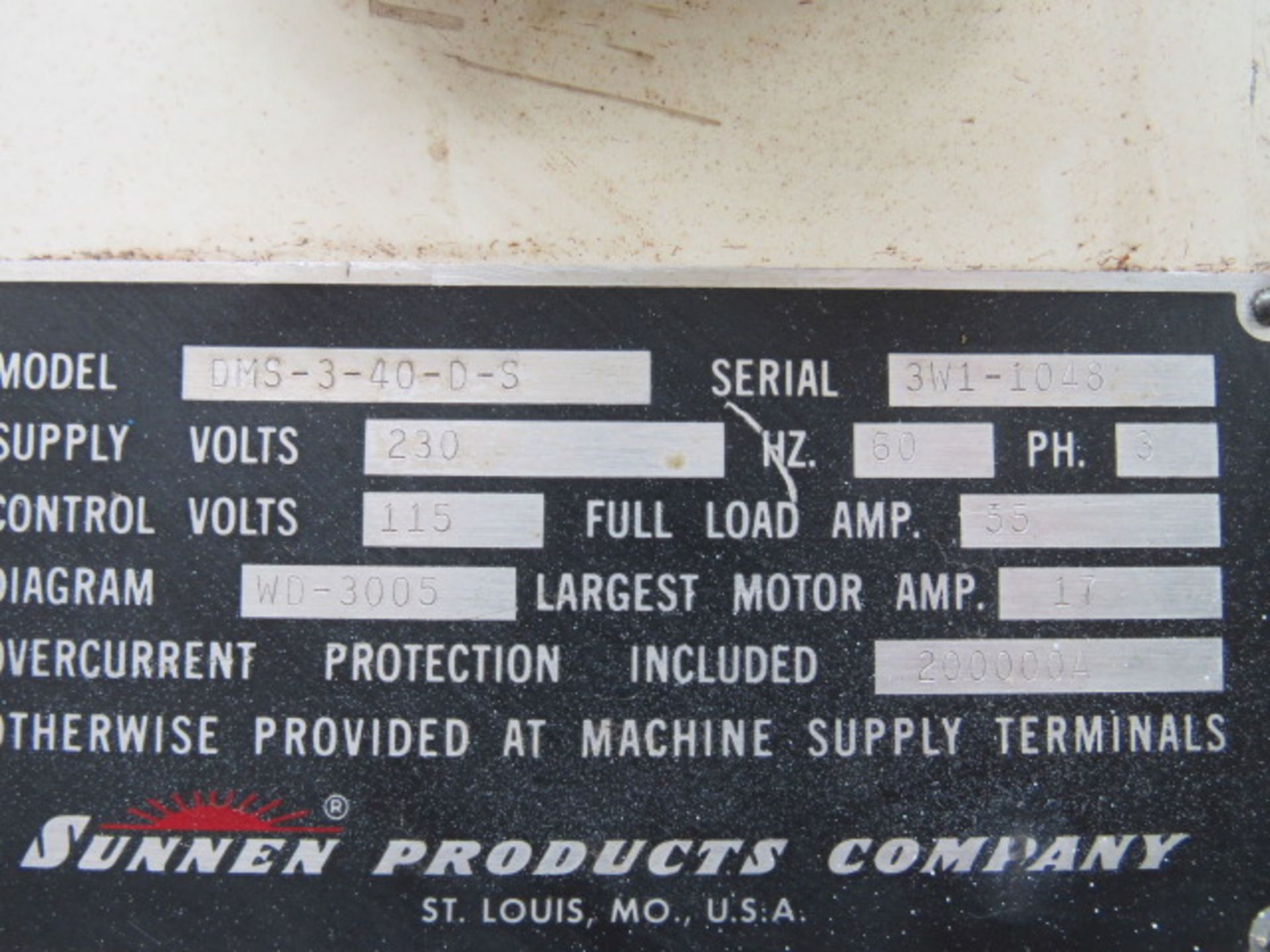 Sunnen DMS-3-40-D-S 4 Spindle Honing Machine - Image 5 of 5