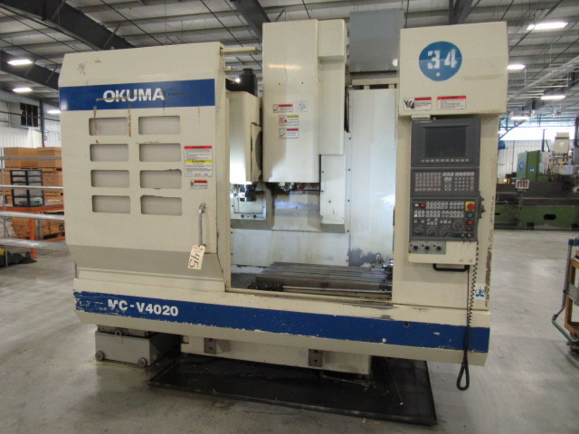 Okuma MC-V4020 CNC Vertical Machining Center