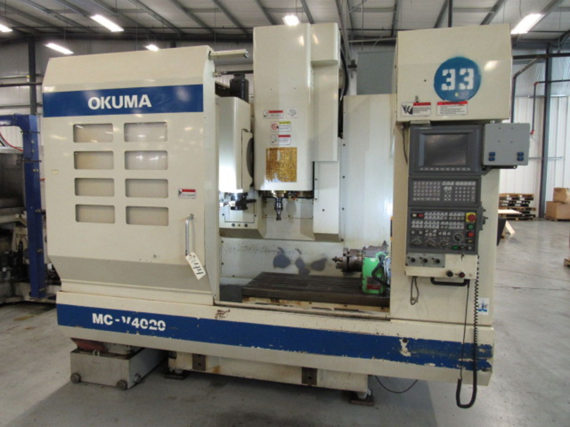 Okuma MC-V4020 CNC Vertical Machining Center