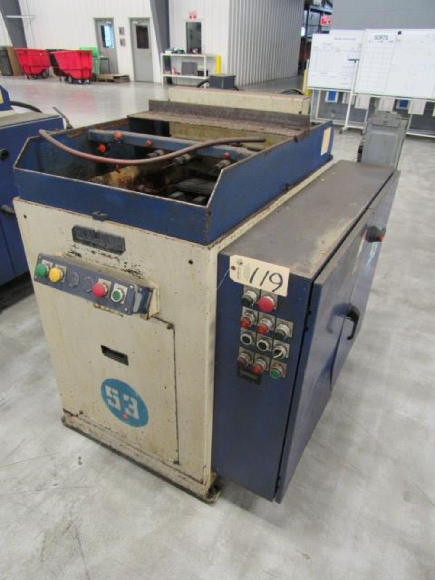Belden Dual Spindle Drill / Hone with Tank