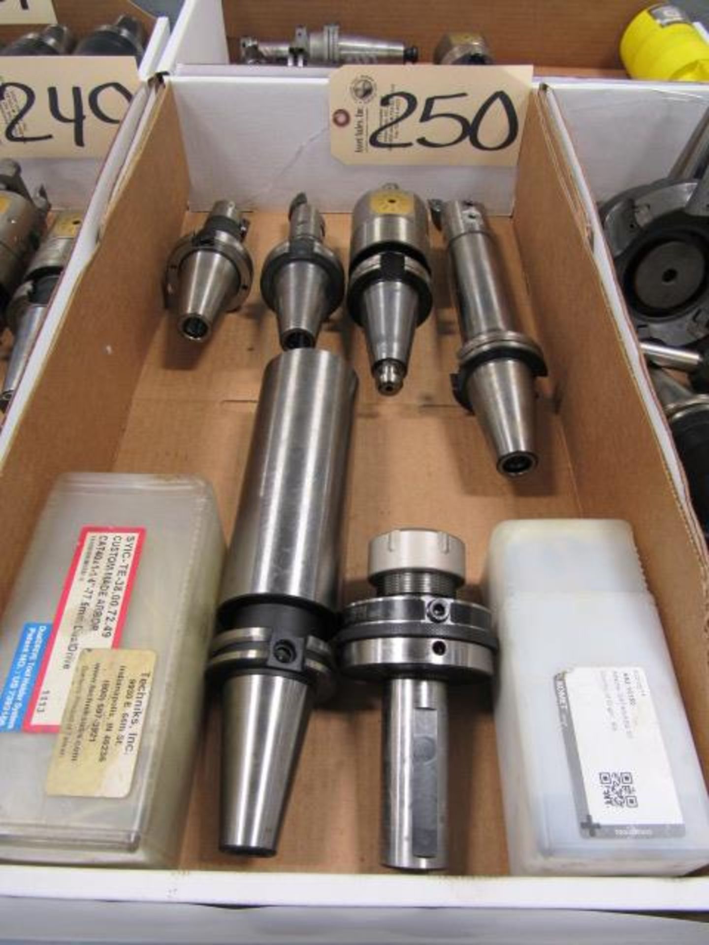 (4) CAT 40 Taper Boring Heads