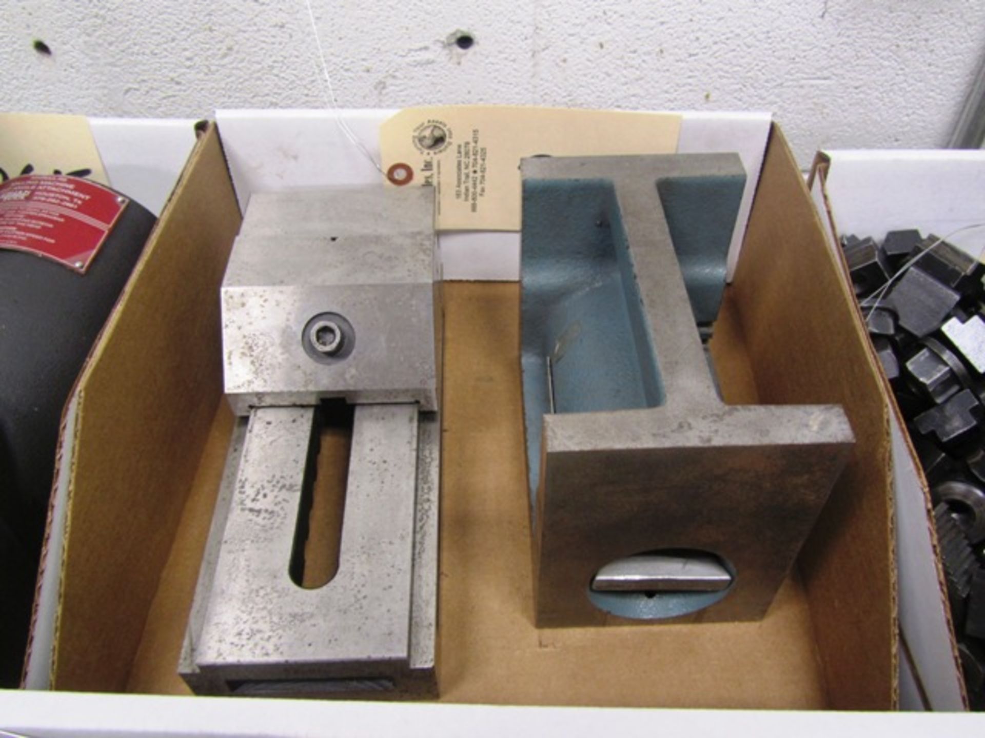 4'' Precision Vise & Brown & Sharpe Magnetic Block
