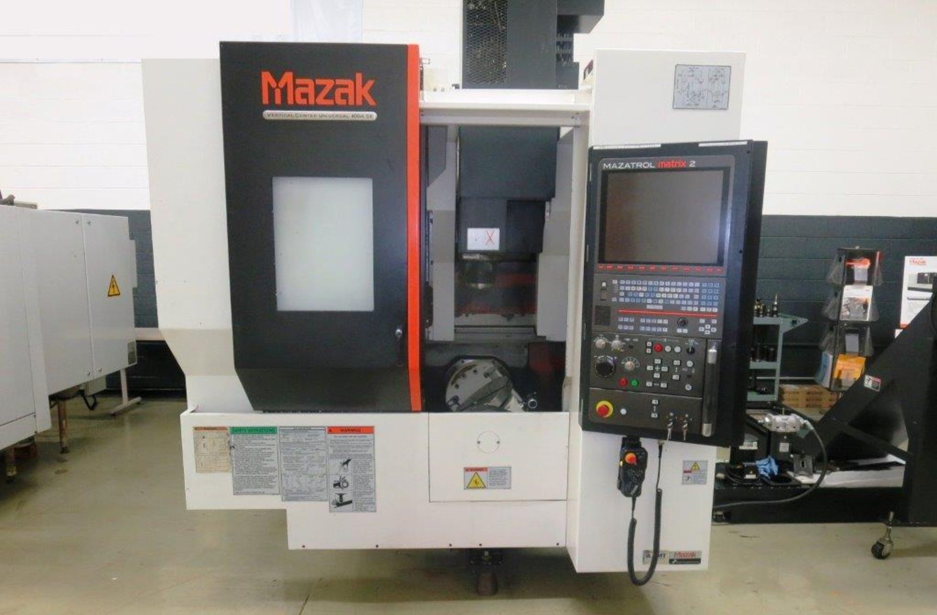 Mazak VCU-400 5X CNC 5 Axis Vertical Machining Center