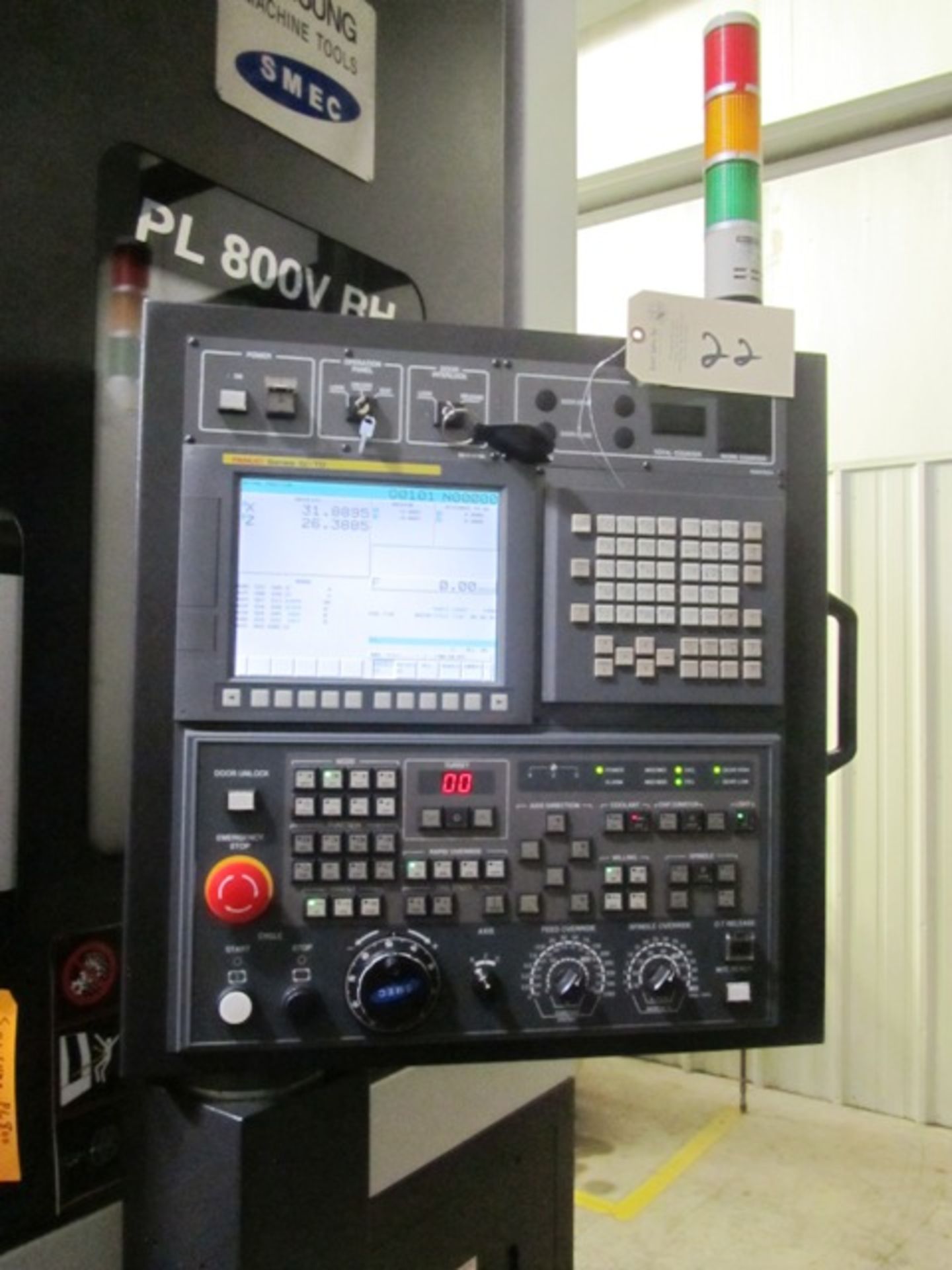 Samsung PL800V CNC Vertical Turning Center - Image 2 of 5