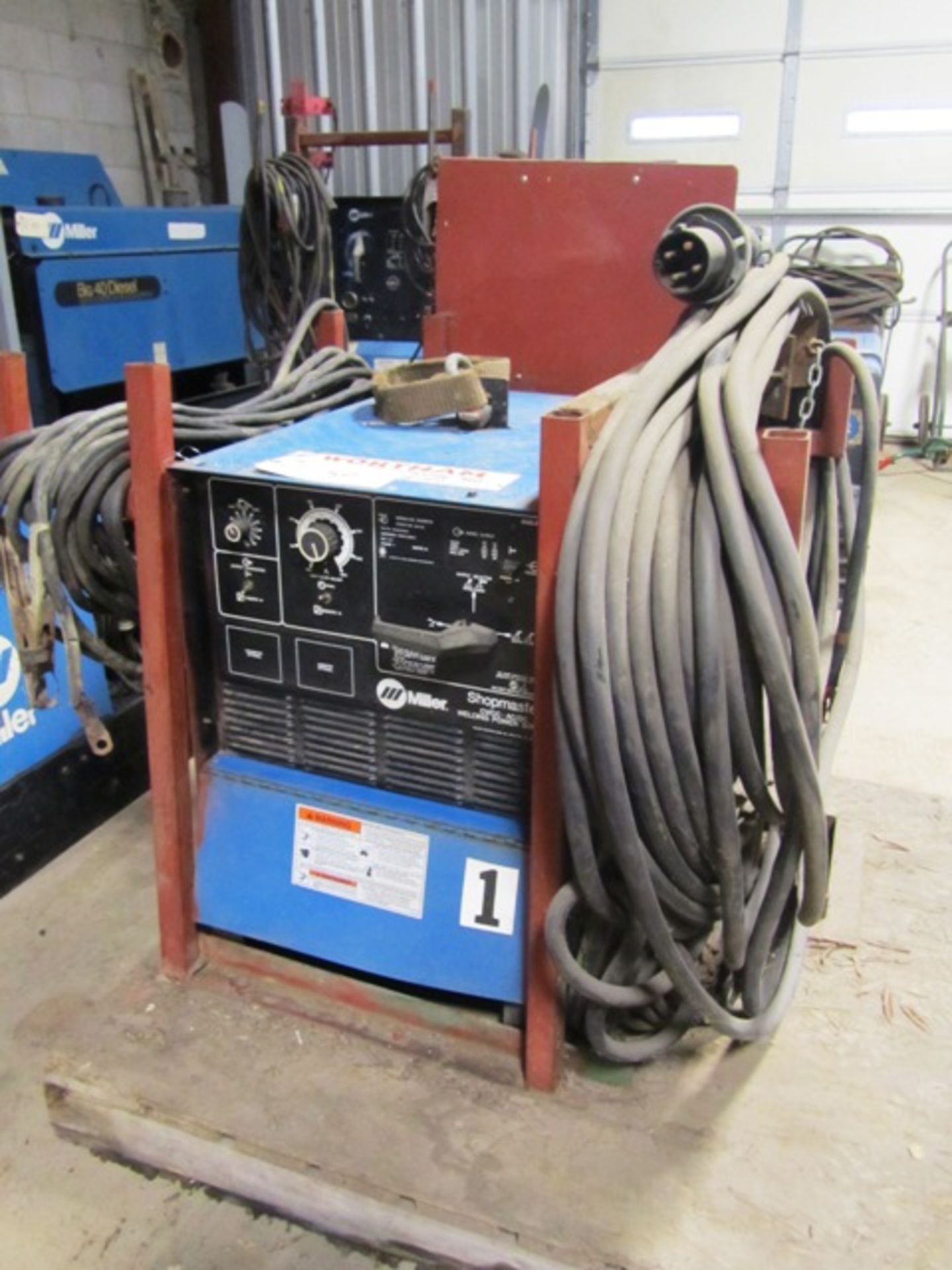 Miller Shop Master 300 Amp CC/CV AC/DC Welding Power Source