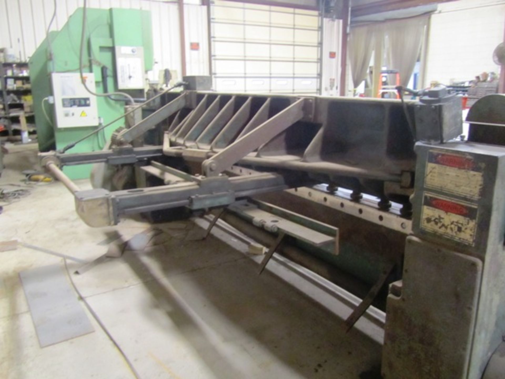 Wysong Model 1025 1/4'' x 10' Mechanical Shear - Image 4 of 4