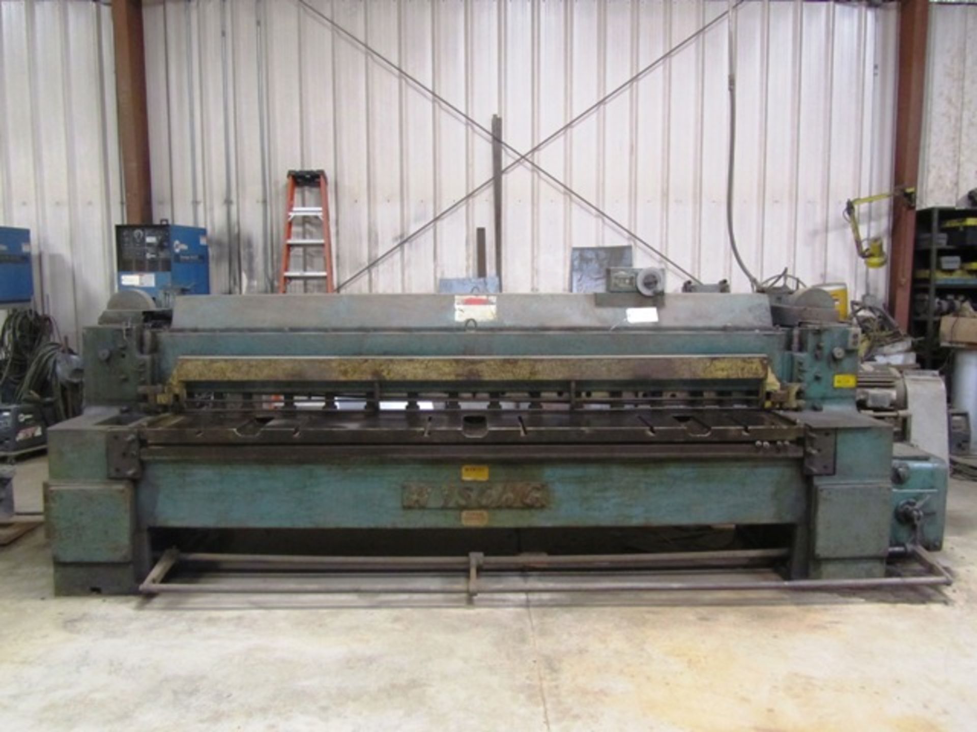 Wysong Model 1025 1/4'' x 10' Mechanical Shear