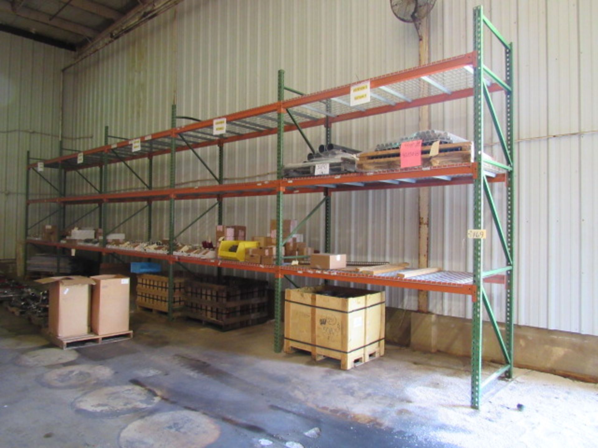 5 Sections Pallet Racking