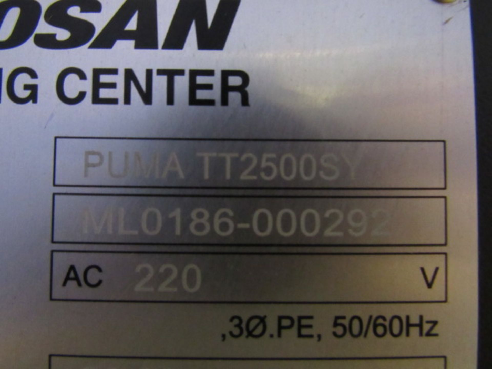 Doosan Puma TT2500SY CNC 7-Axis Turning Center - Image 9 of 9