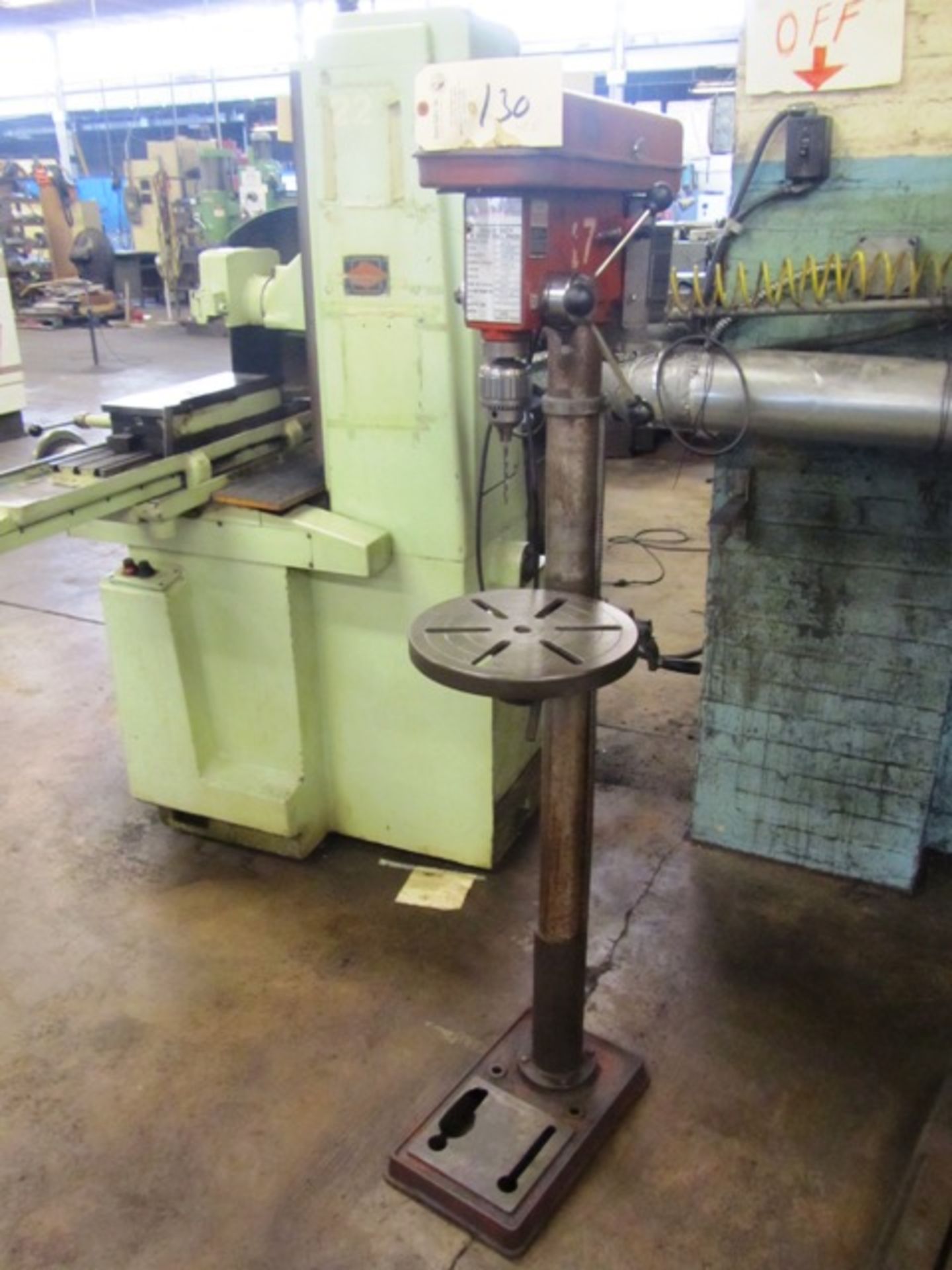 Dayton 16 Speed 14'' Pedestal Drill Press