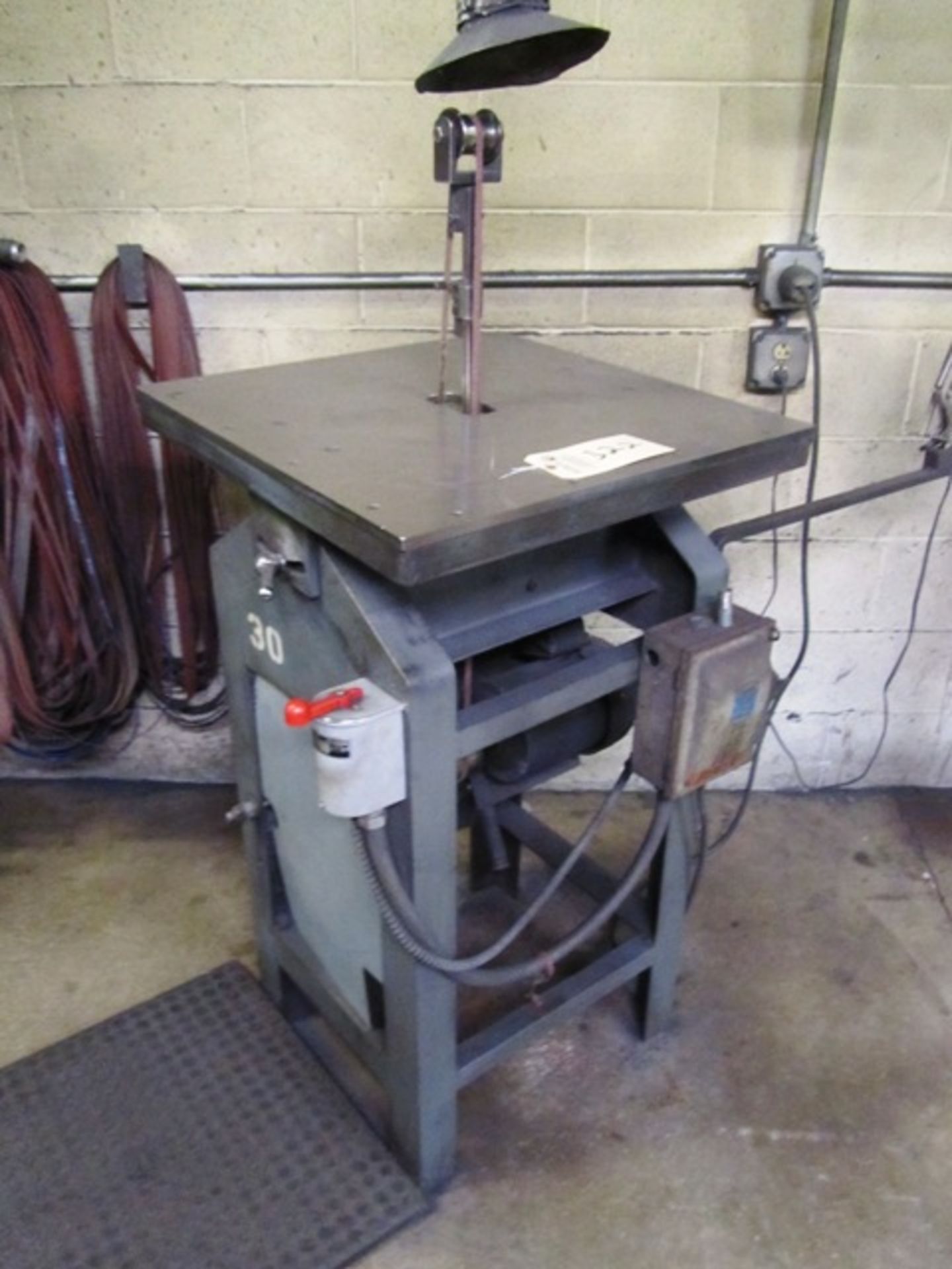 1'' Belt Sander with 24'' x 24'' Adjustable Table