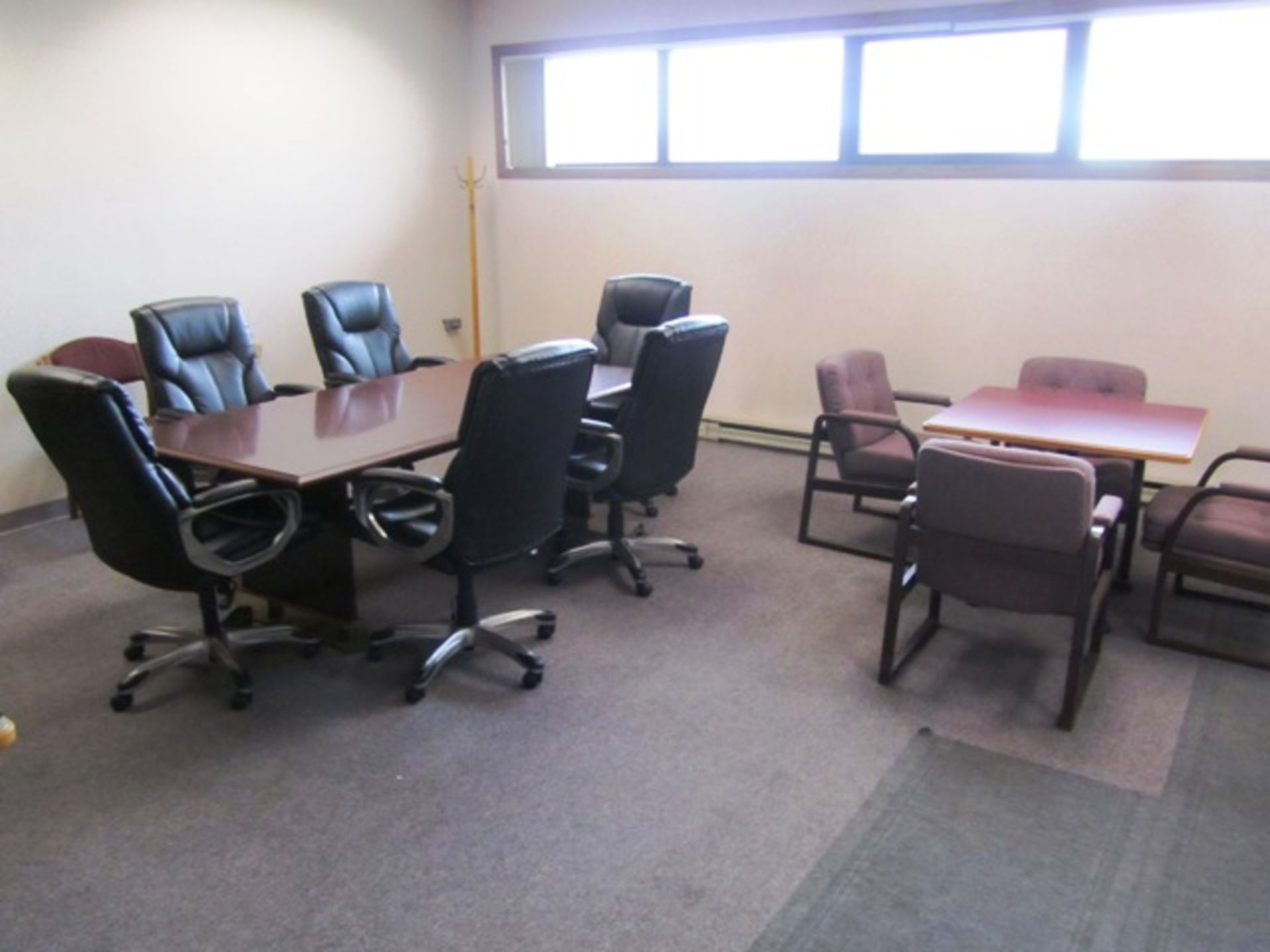Conference Table with (6) Chairs & Square Table with (4) Chairs