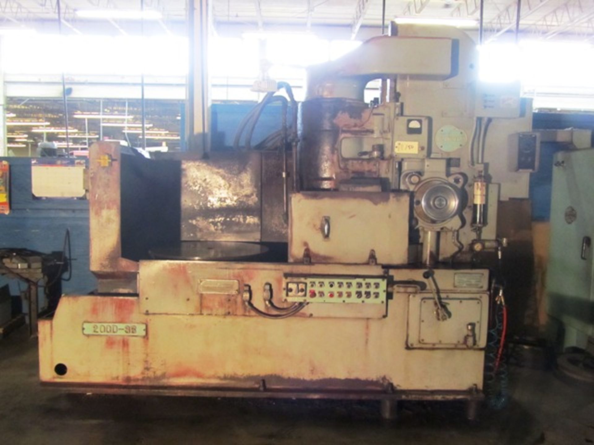 Blanchard 20CD-36 36'' Vertical Spindle Rotary Surface Grinder - Image 3 of 4