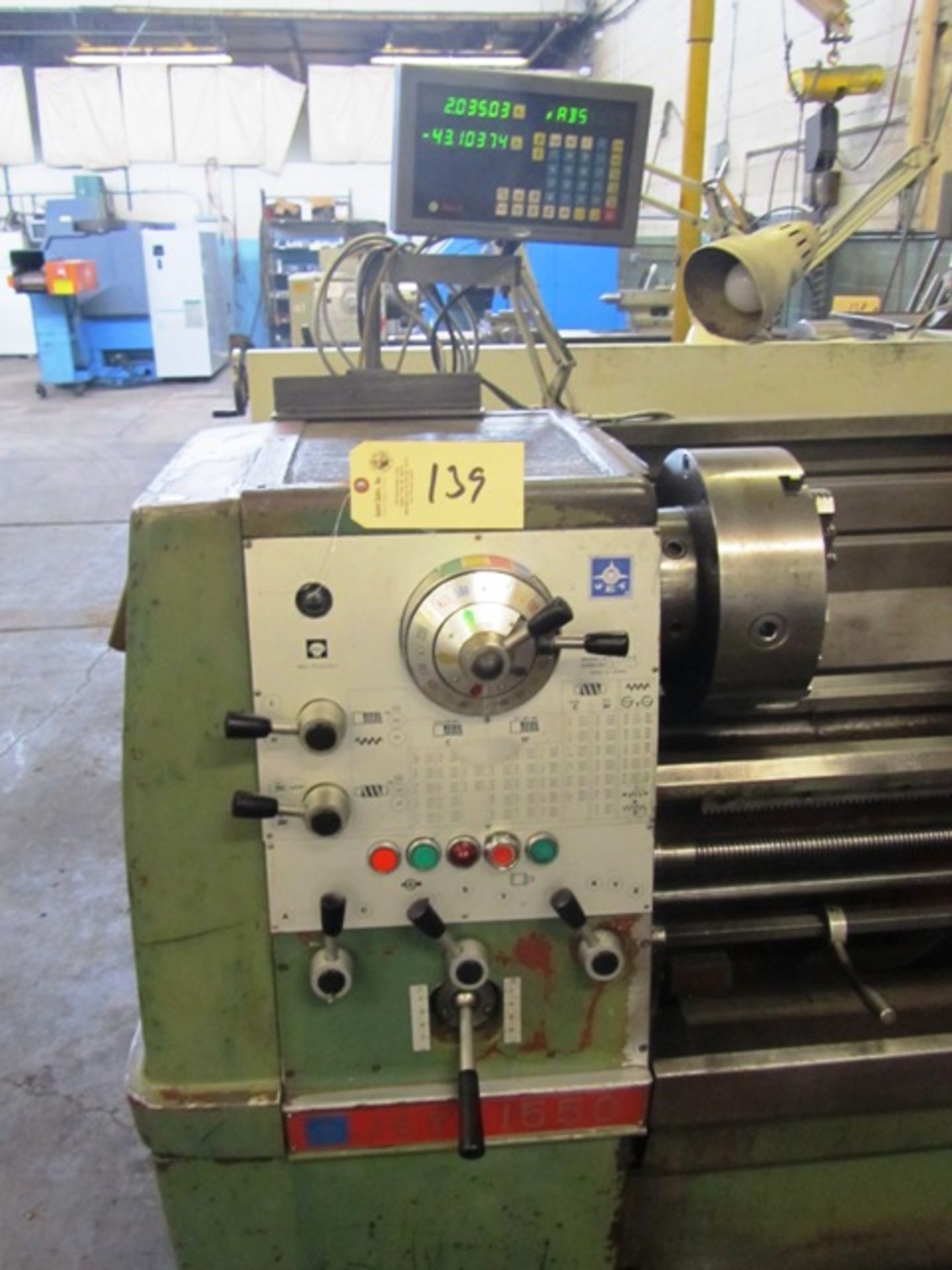 Jet 15'' x 50'' 1550 Engine Lathe - Image 2 of 3