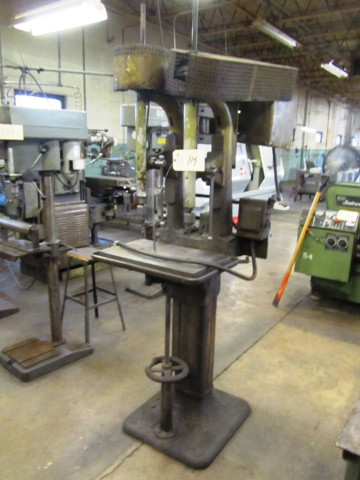 17'' Dual Head Drill Press with Adjustable Table