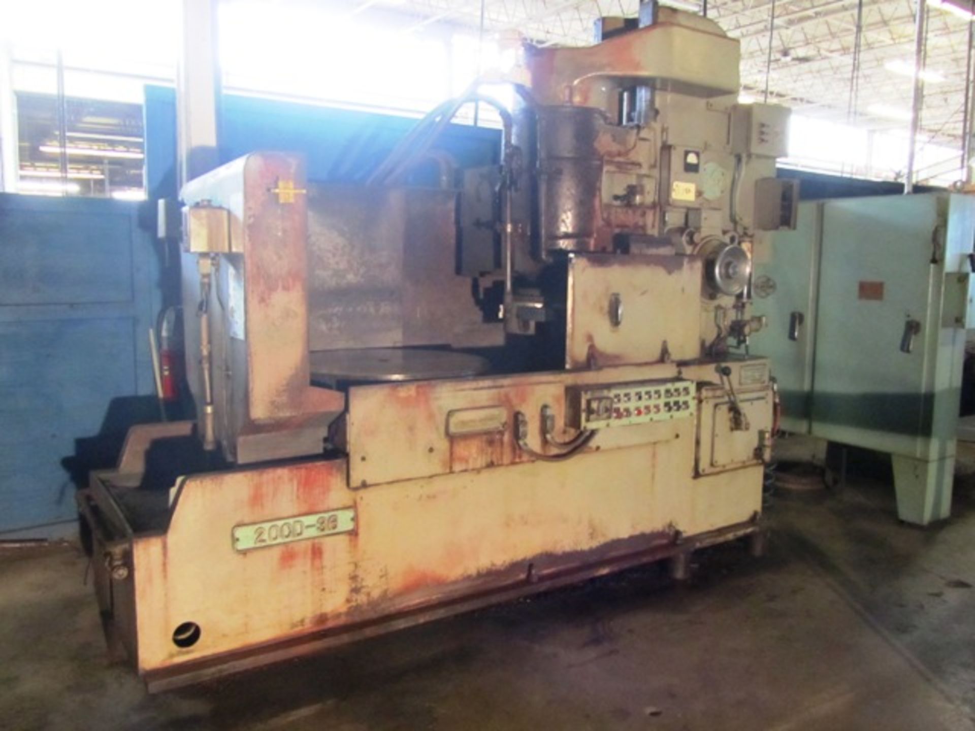 Blanchard 20CD-36 36'' Vertical Spindle Rotary Surface Grinder - Image 2 of 4