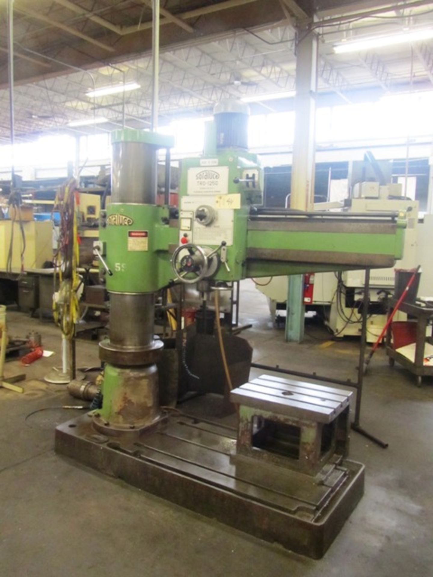 Solaruce Model TRO-1250 4' x 12'' Radial Arm Drill