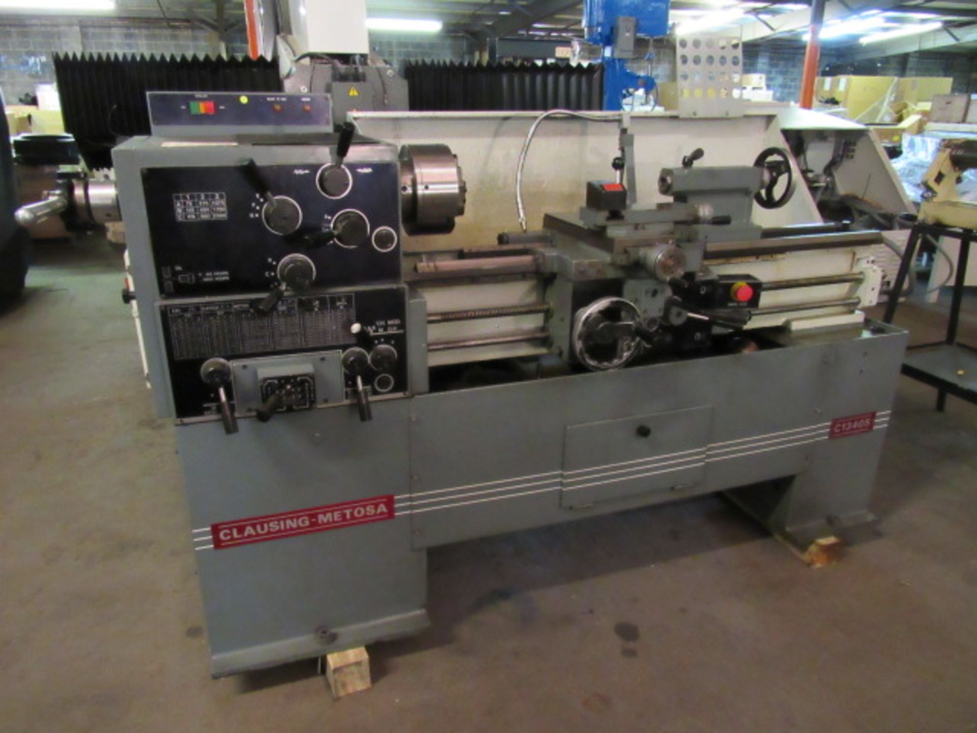 Clausing-Metosa Model C1340S Engine Lathe - Image 4 of 5