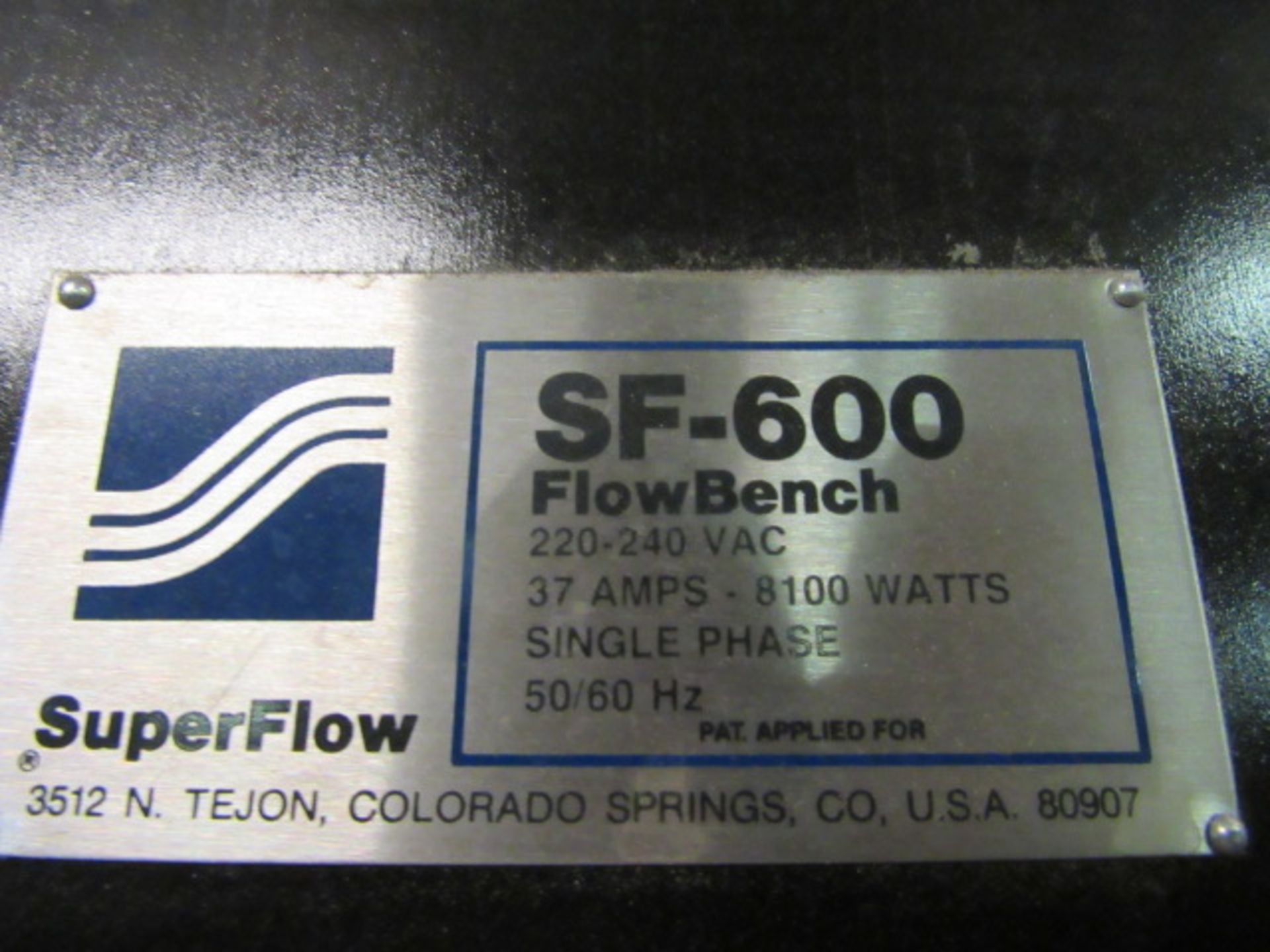 Superflow Model SF-600 Test System - Image 5 of 5