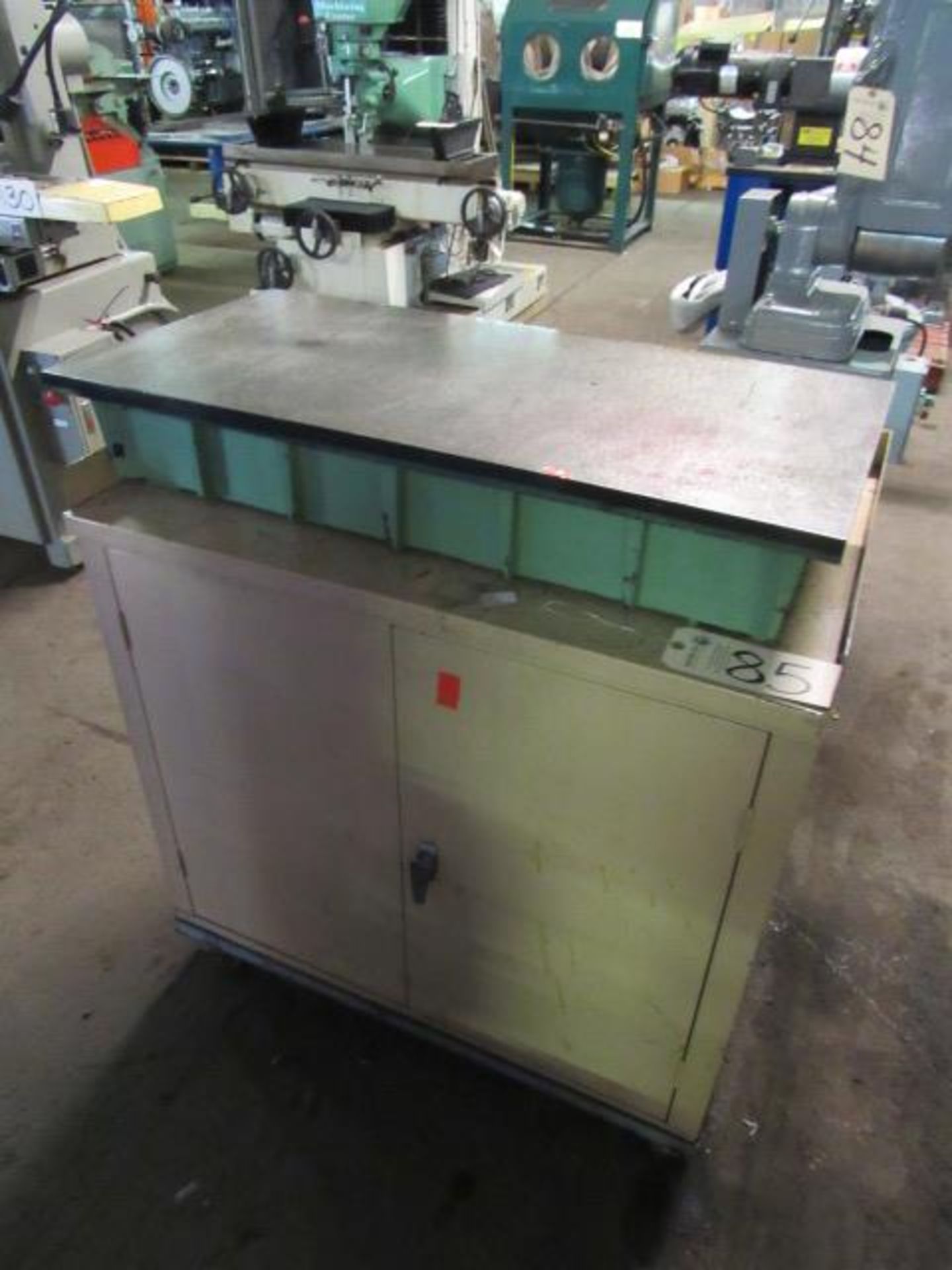 18'' x 36'' Lapping Plate & Cabinet