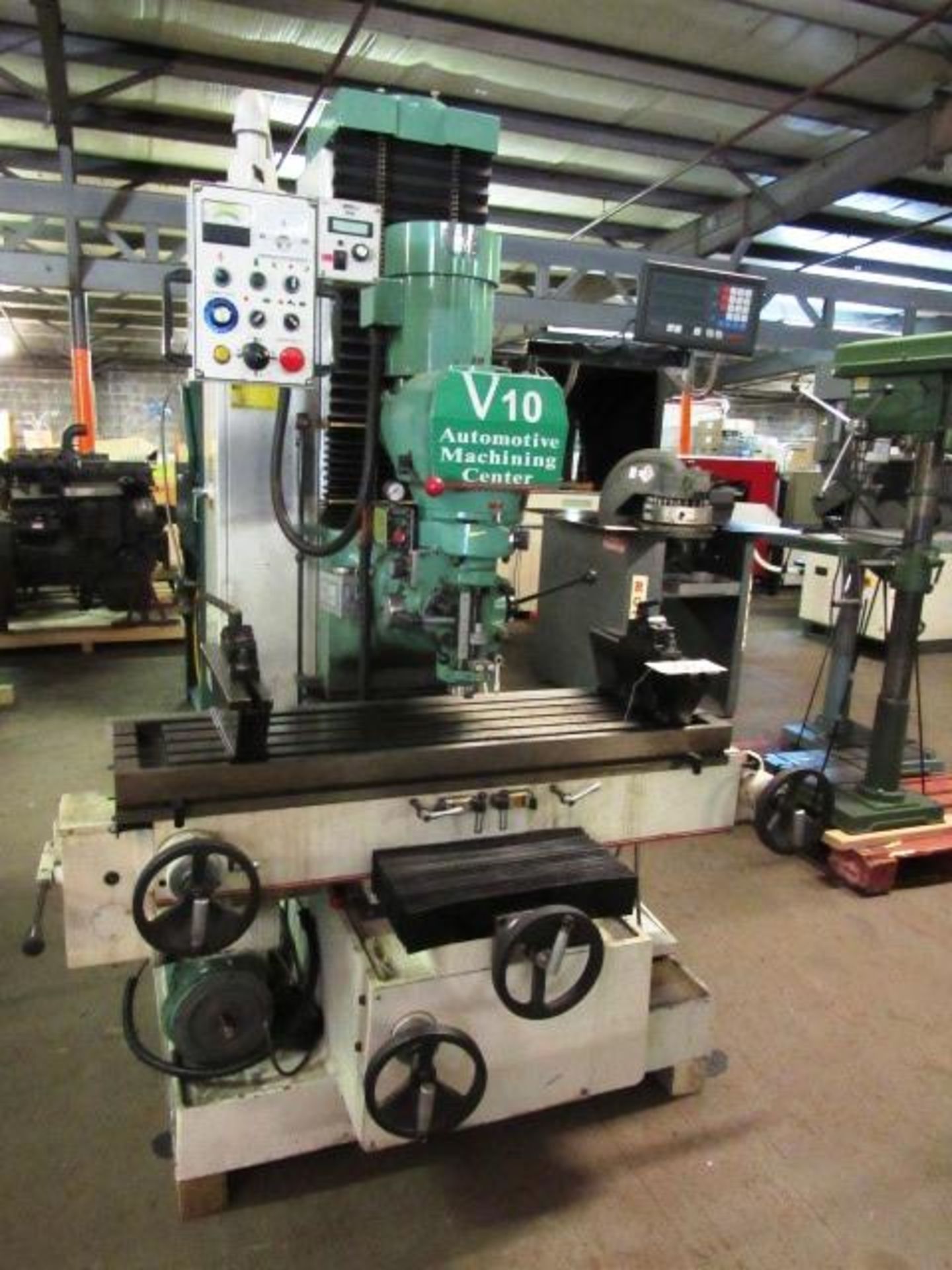 V10 Automotive Model BM-2V-86V Vertical Milling Machine