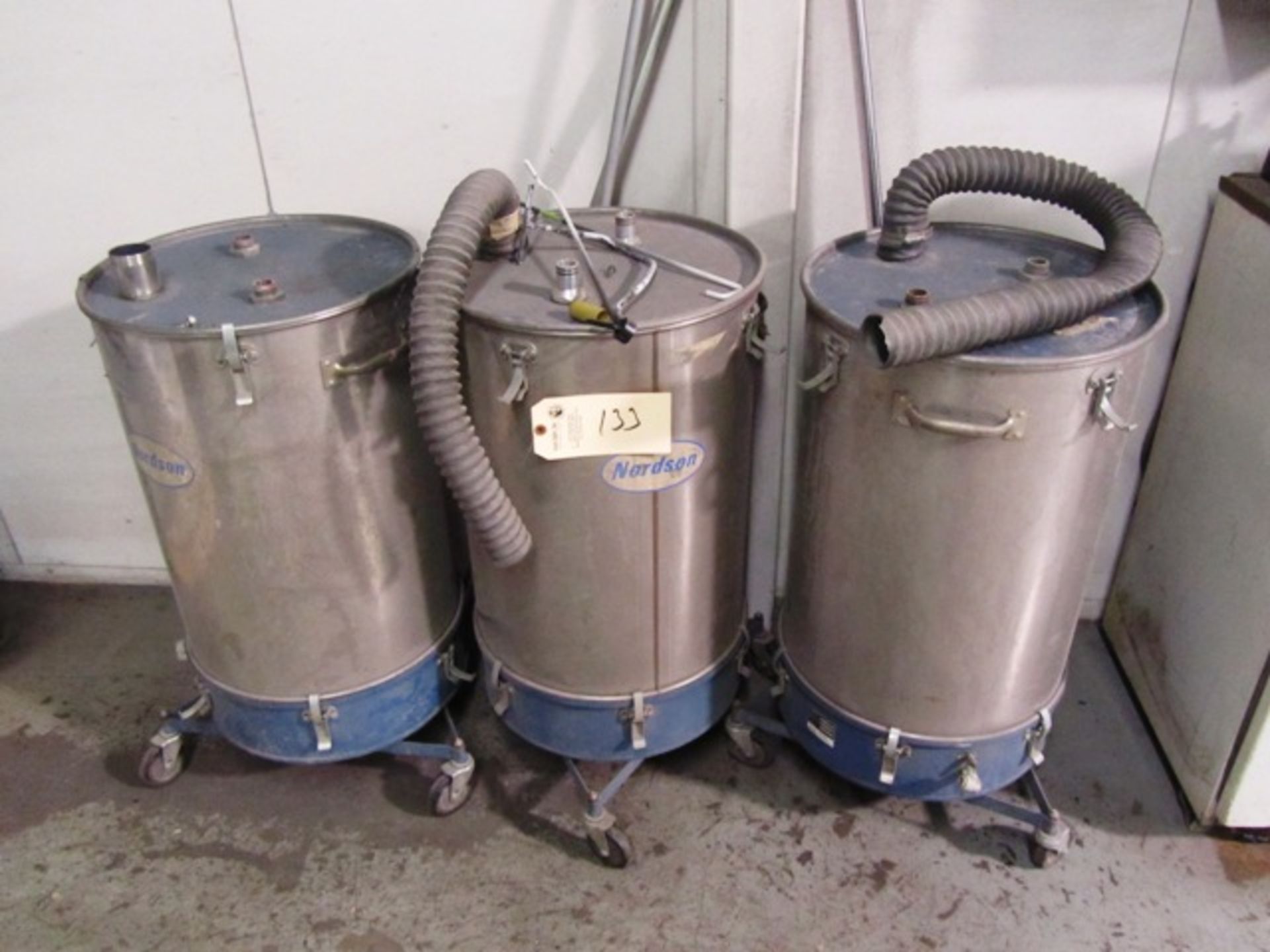 (3) Nordson Portable Reclaim Units