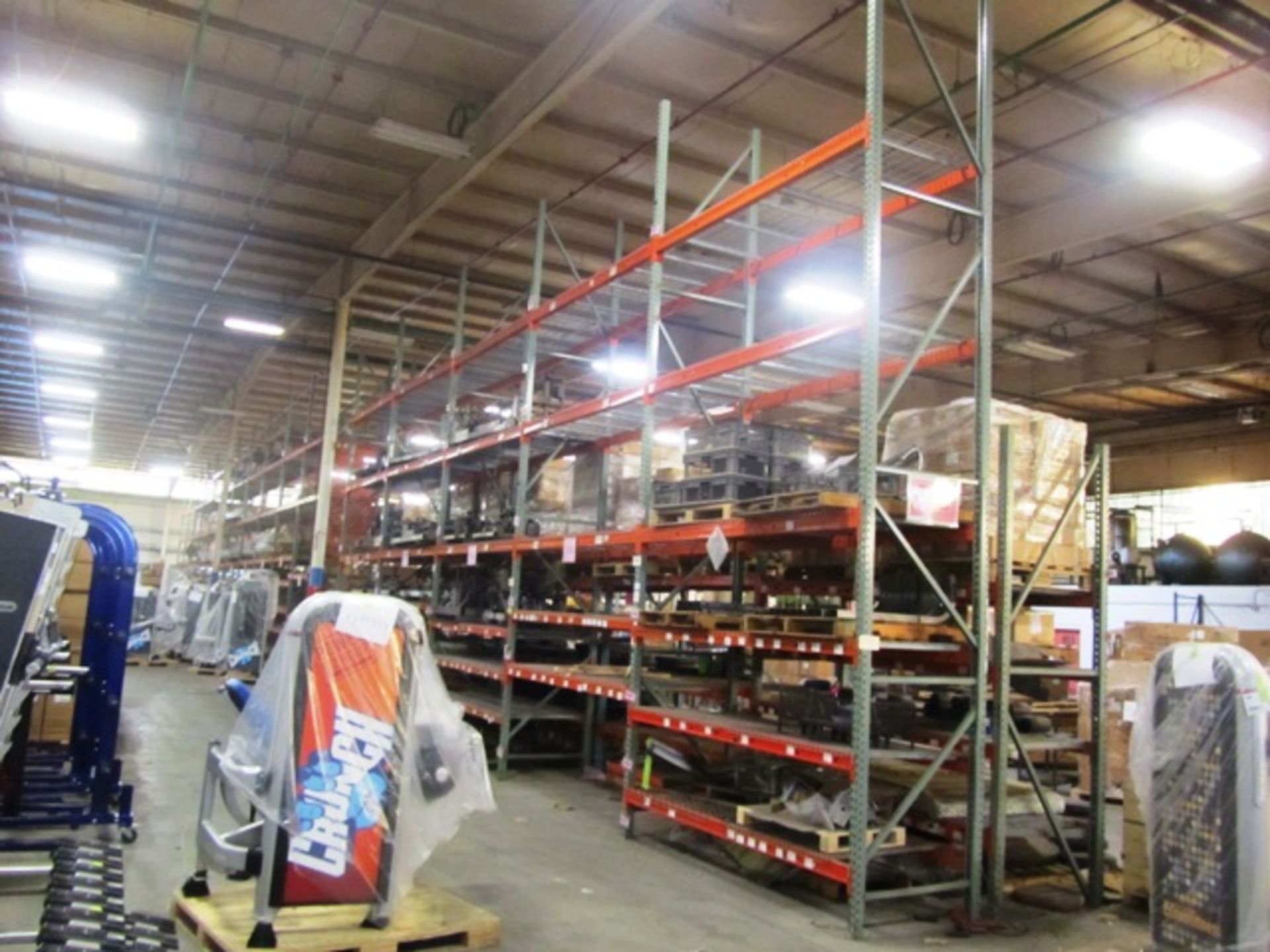 23 Sections of Multitier Heavy Duty 42'' Deep x 8' Wide Pallet Racking **delay delivery unit 10/31**