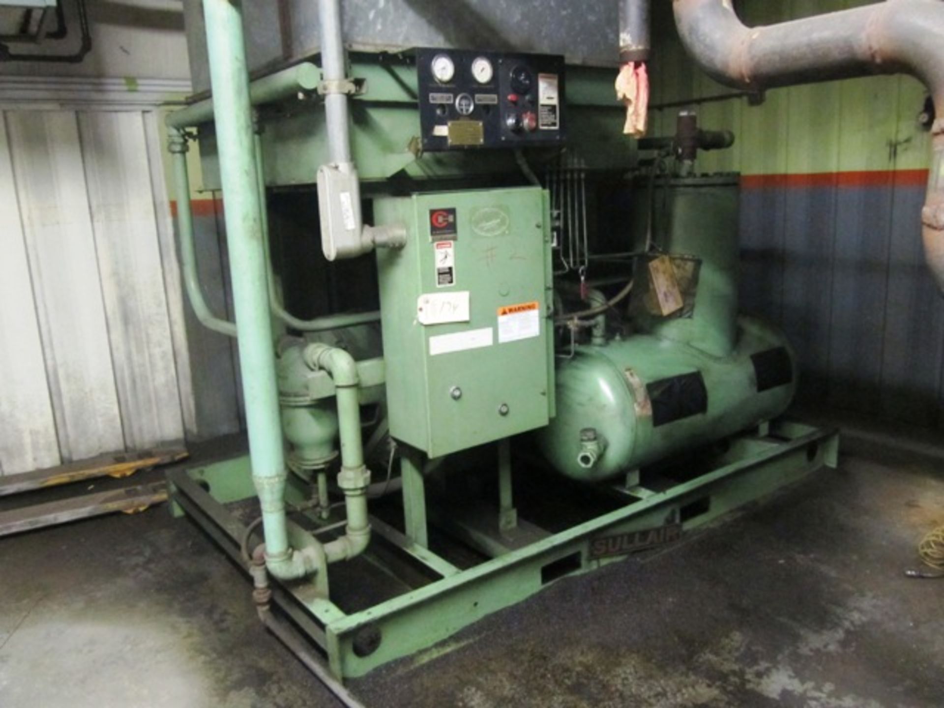 Sullair Model 20-100L 100HP Rotary Screw Air Compressor