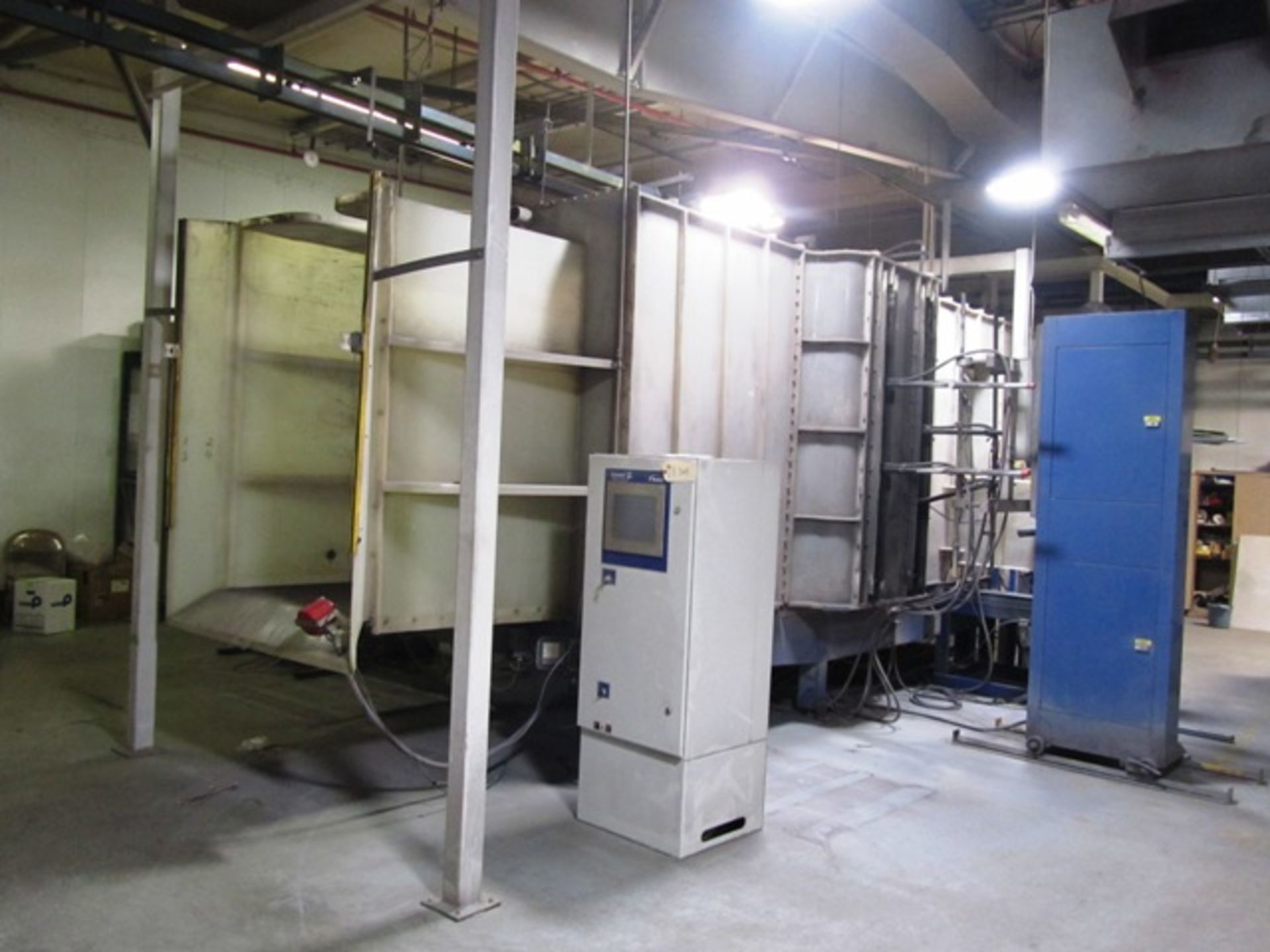 Nordson Excel 2000 Automatic Pass-Thru Powder Paint Booth