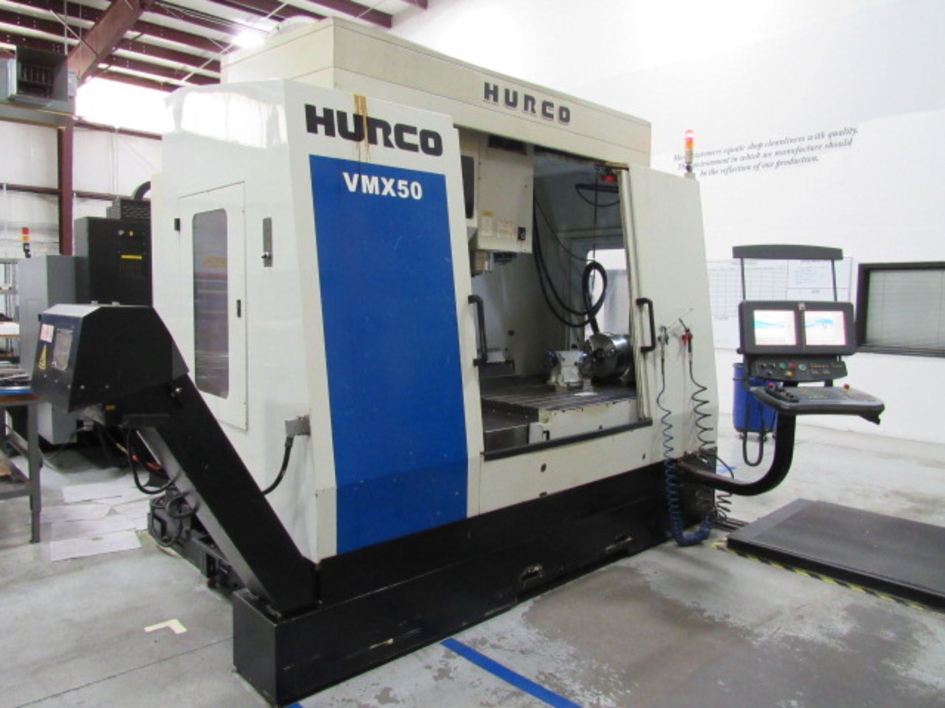 Hurco VMX50 4-Axis CNC Vertical Machining Center - Image 6 of 7