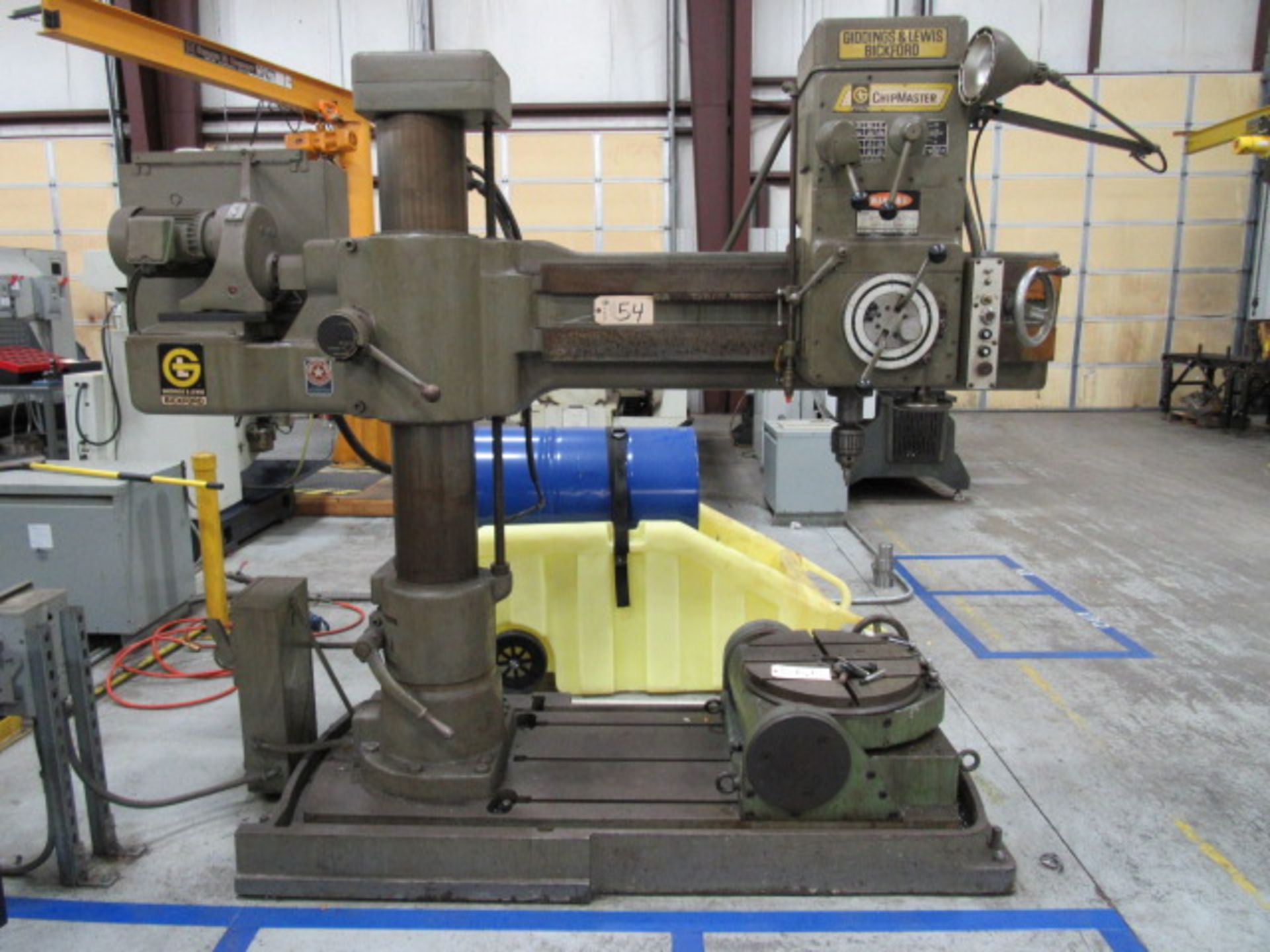 G&L Bickford Chipmaster 3' x 9'' Radial Arm Drill - Image 2 of 6