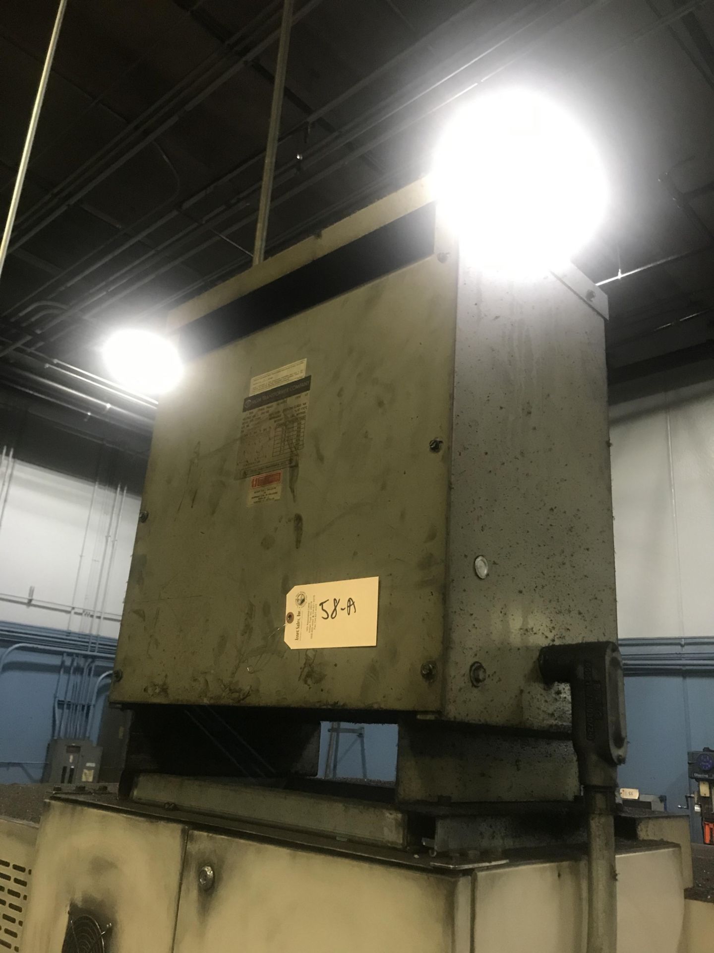 MGM Type KT 45 KVA Transformer 240/120