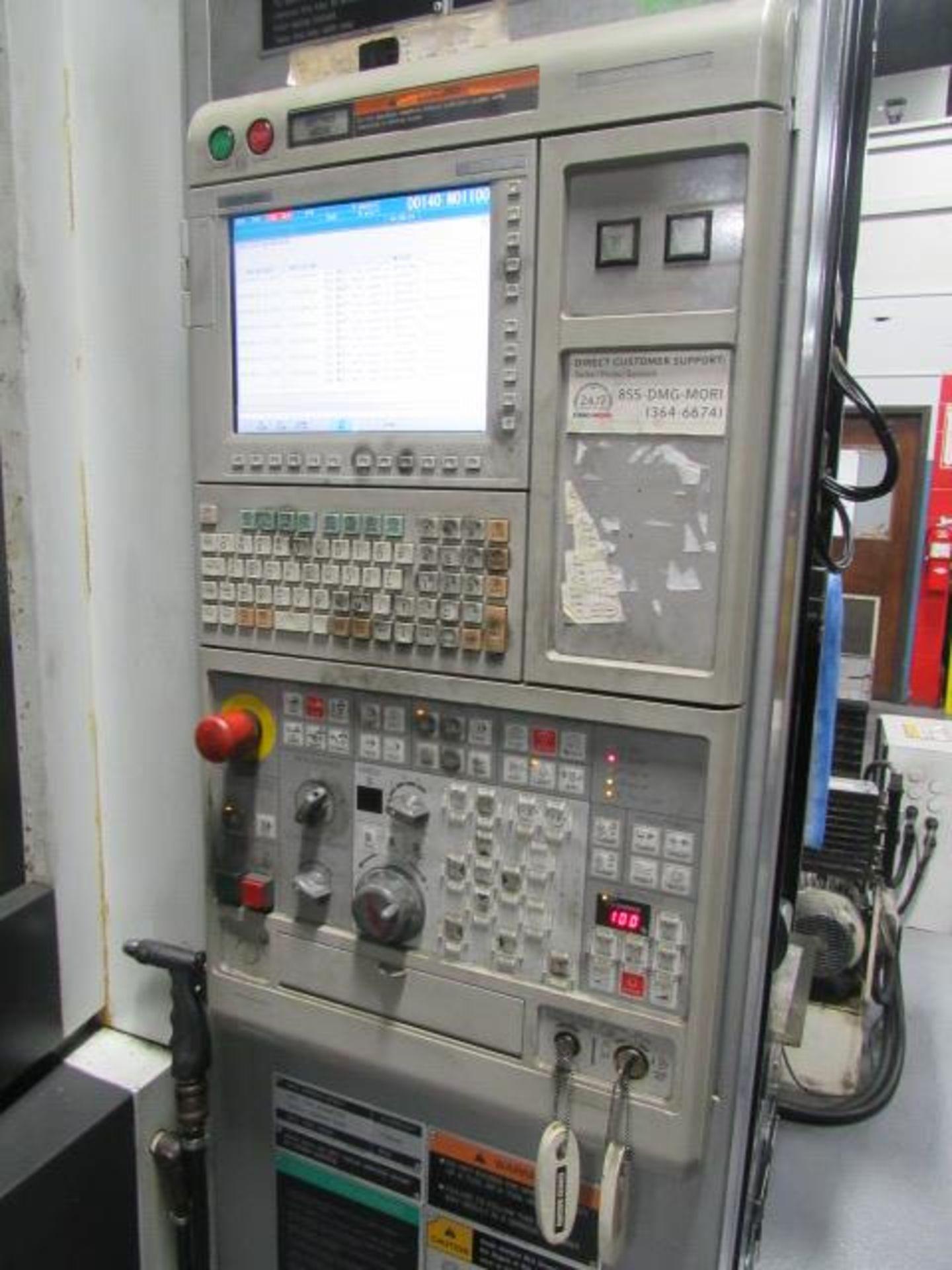 Mori Seiki NHX4000 4-Axis Horizontal Machining Center - Image 9 of 10