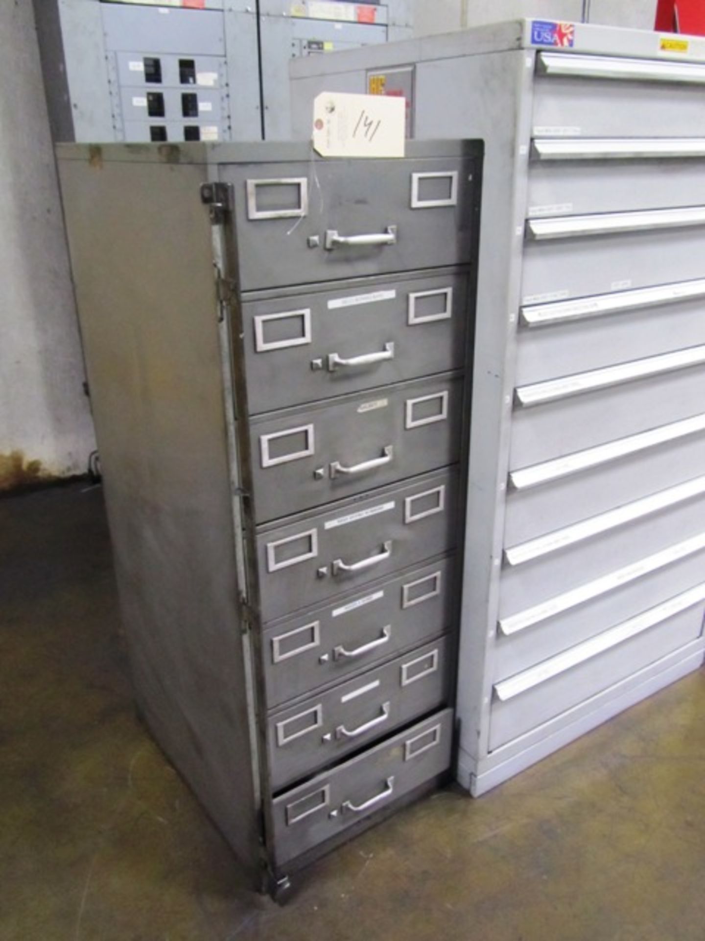 7 Drawer Vertical Tool Cabinet