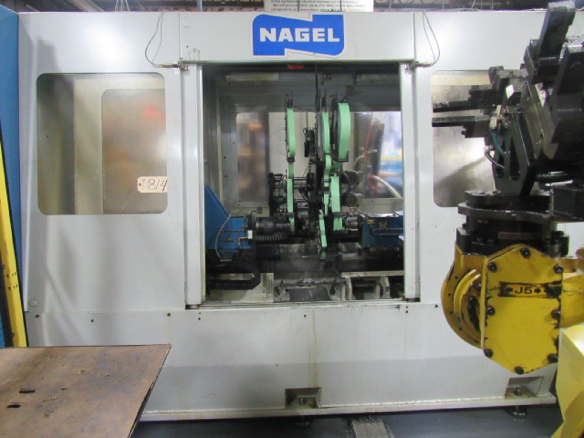 Nagel TF4-20 CNC Journal, Crankshaft Tape Finisher - Image 2 of 8