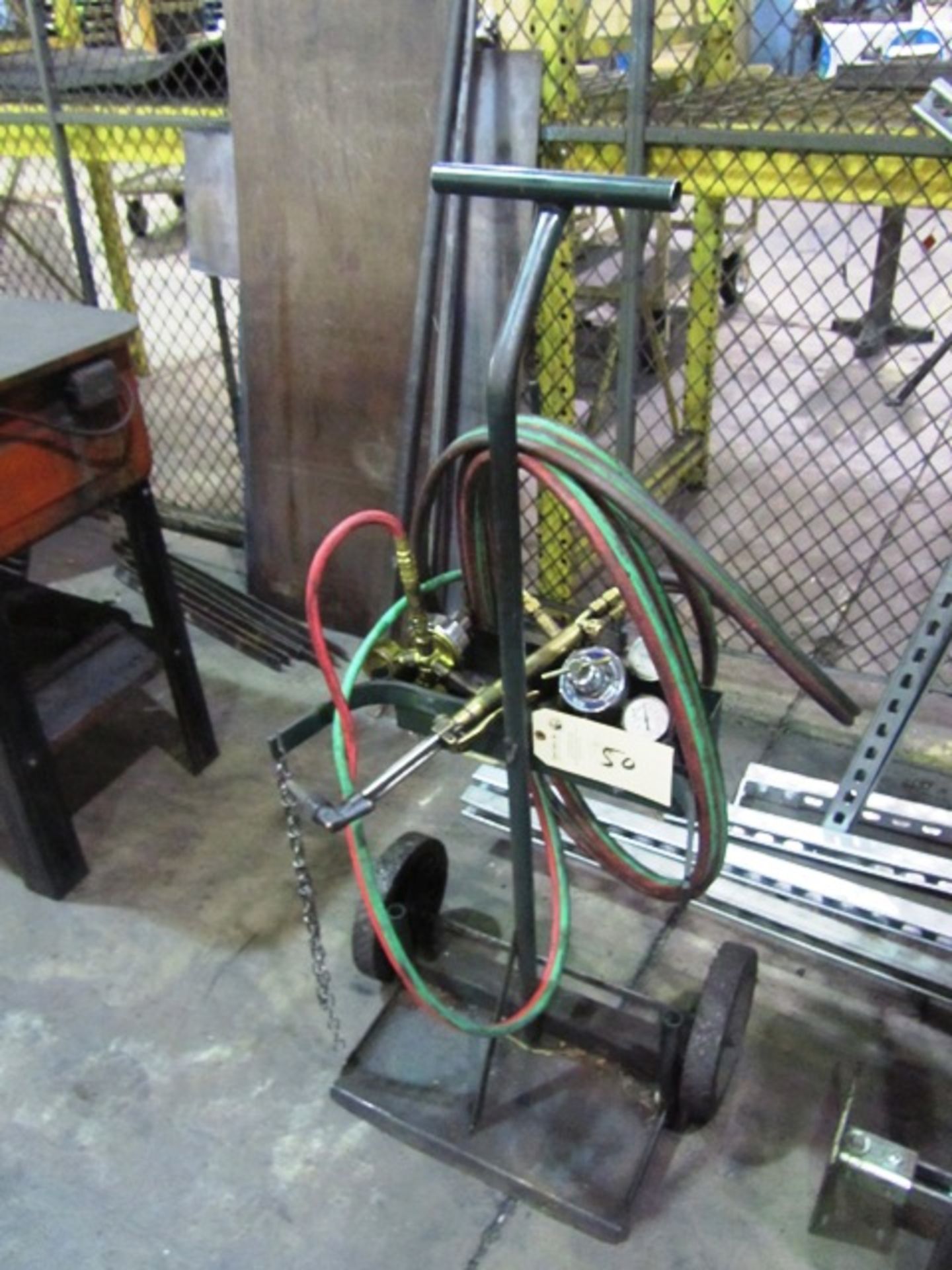 Oxygen & Acetylene Torch Cart