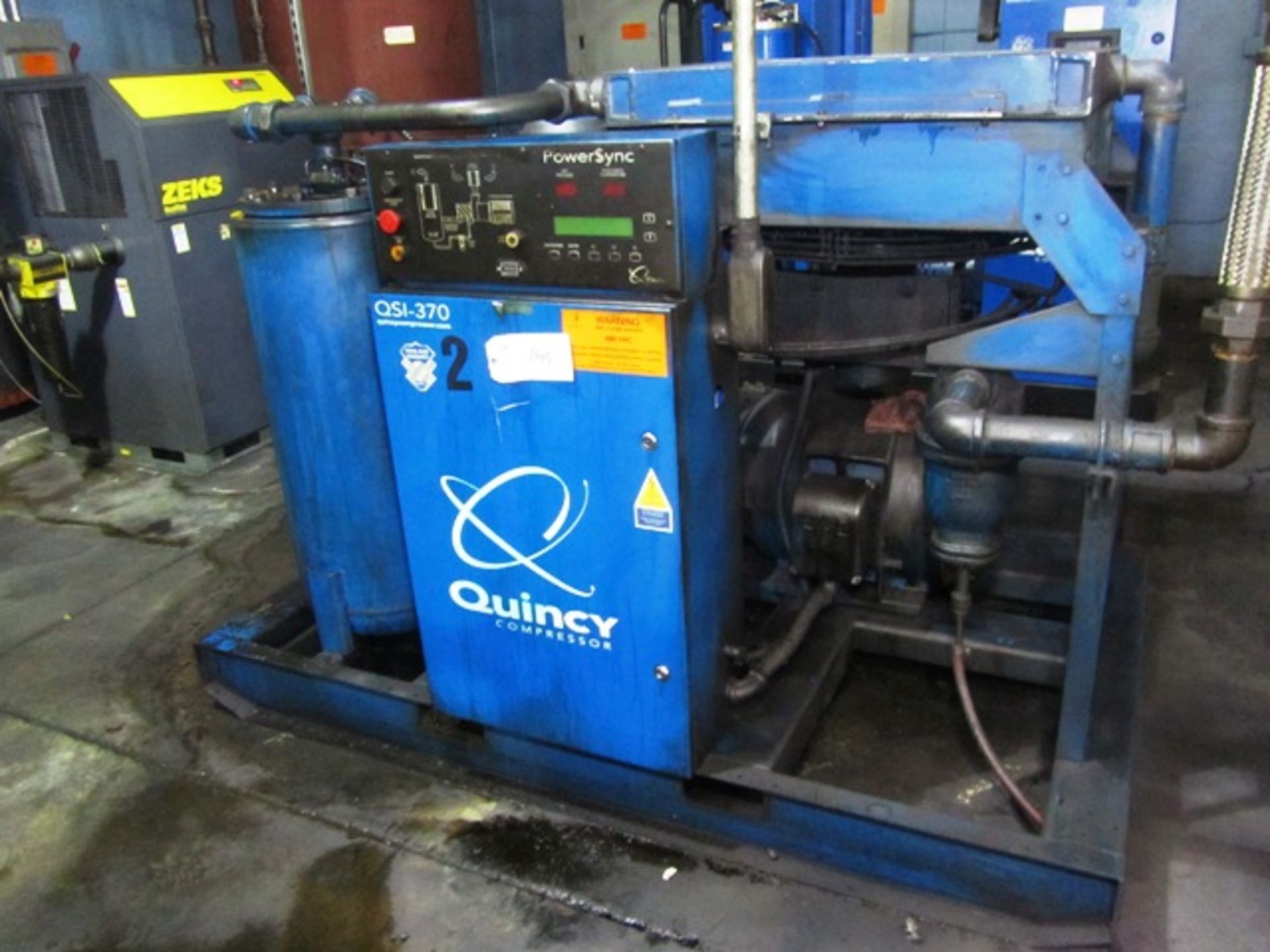 Quincy Model QSI-370 75 HP Rotary Screw Air Compressor