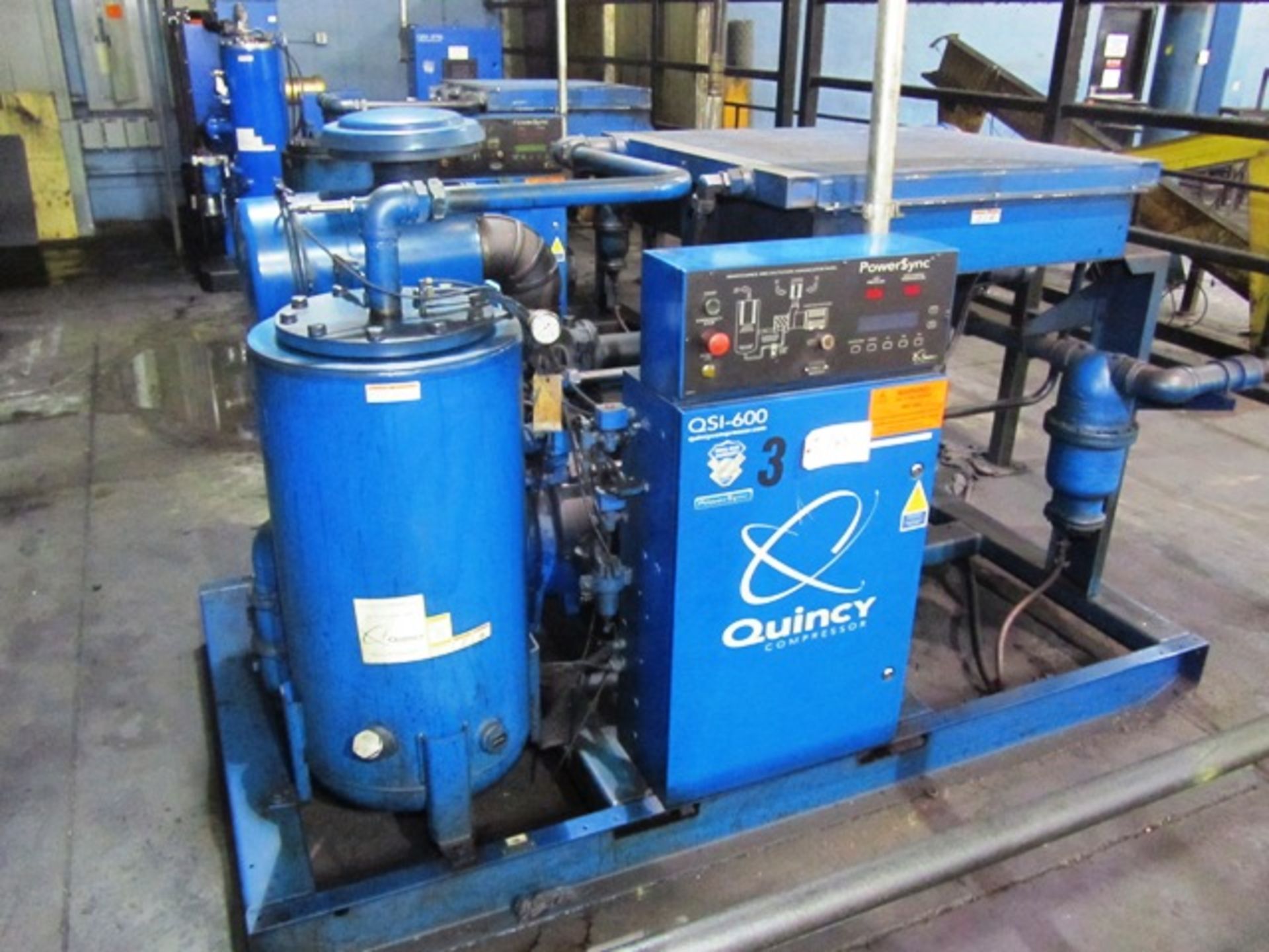 Quincy Model QSI-600 125 HP Rotary Screw Air Compressor