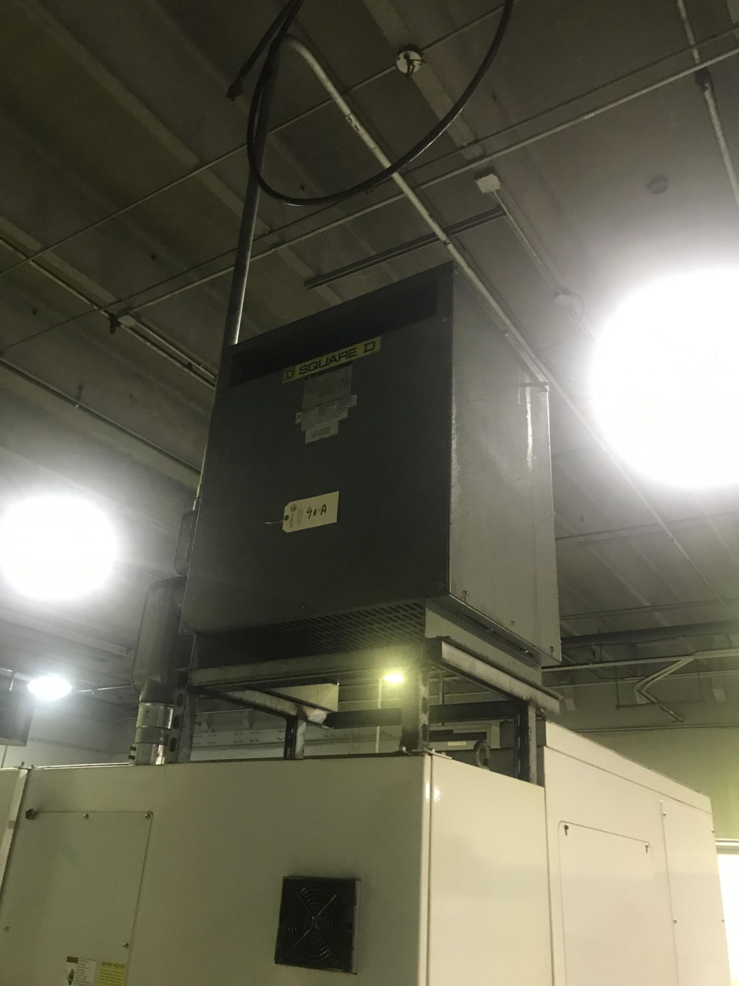 Square D 112.5 KVA Transformer 208/120