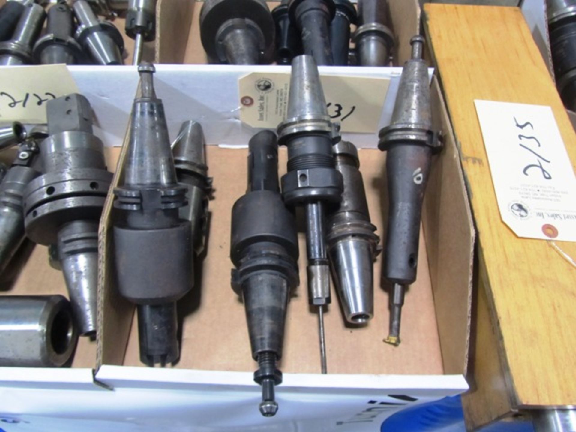 (6) CAT40 Taper Tool Holders