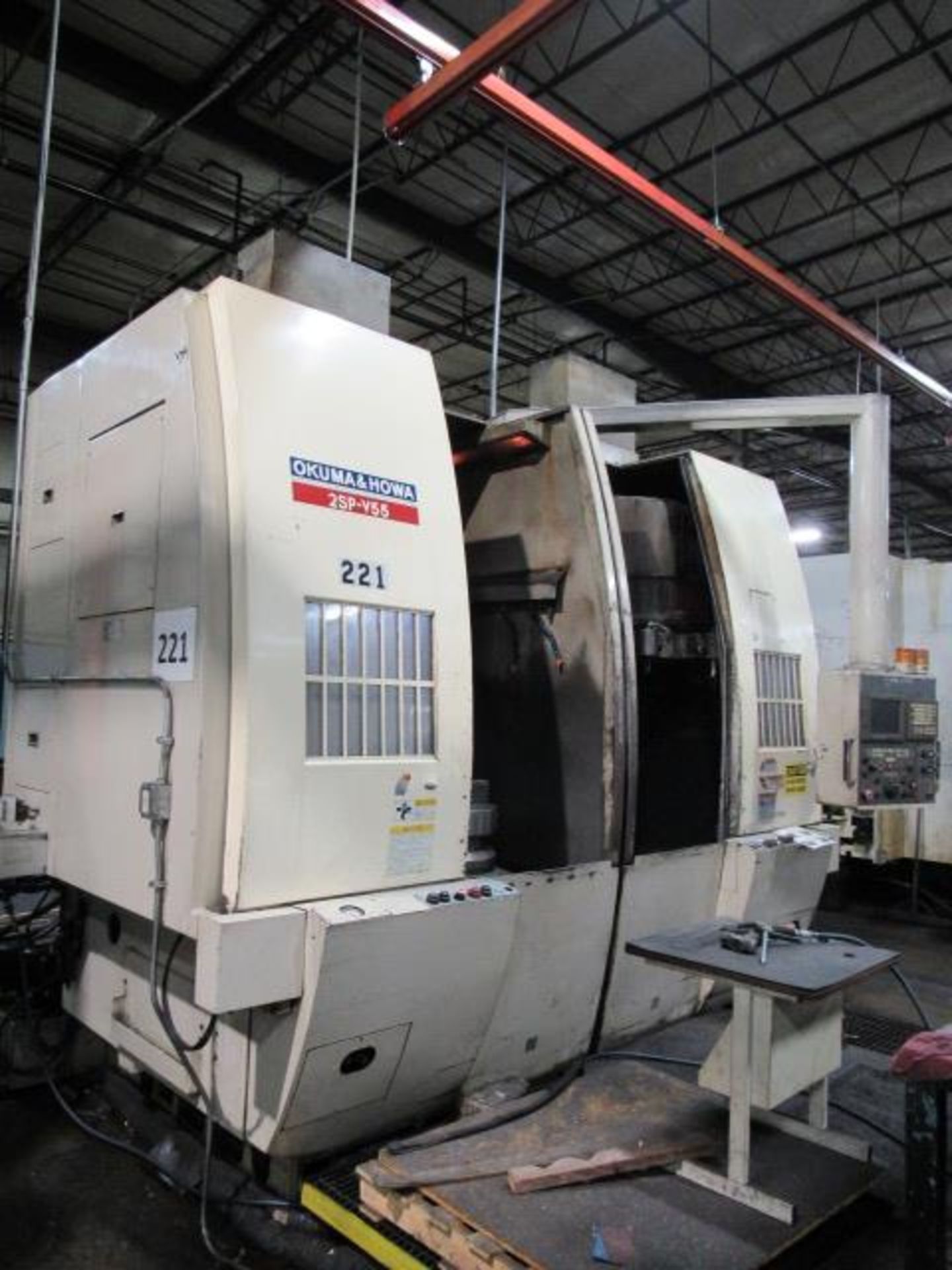 Okuma & Howa 2SP-V55 Vertical Dual Spindle CNC Lathe - Image 2 of 12