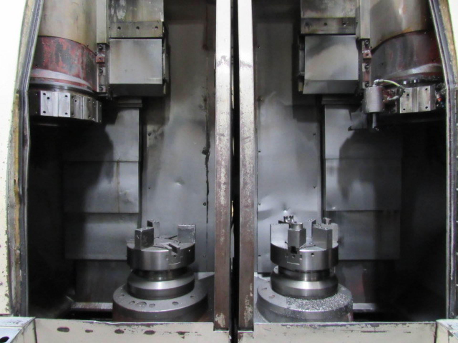 Okuma & Howa 2SP-V55 Vertical Dual Spindle CNC Lathe - Image 8 of 12