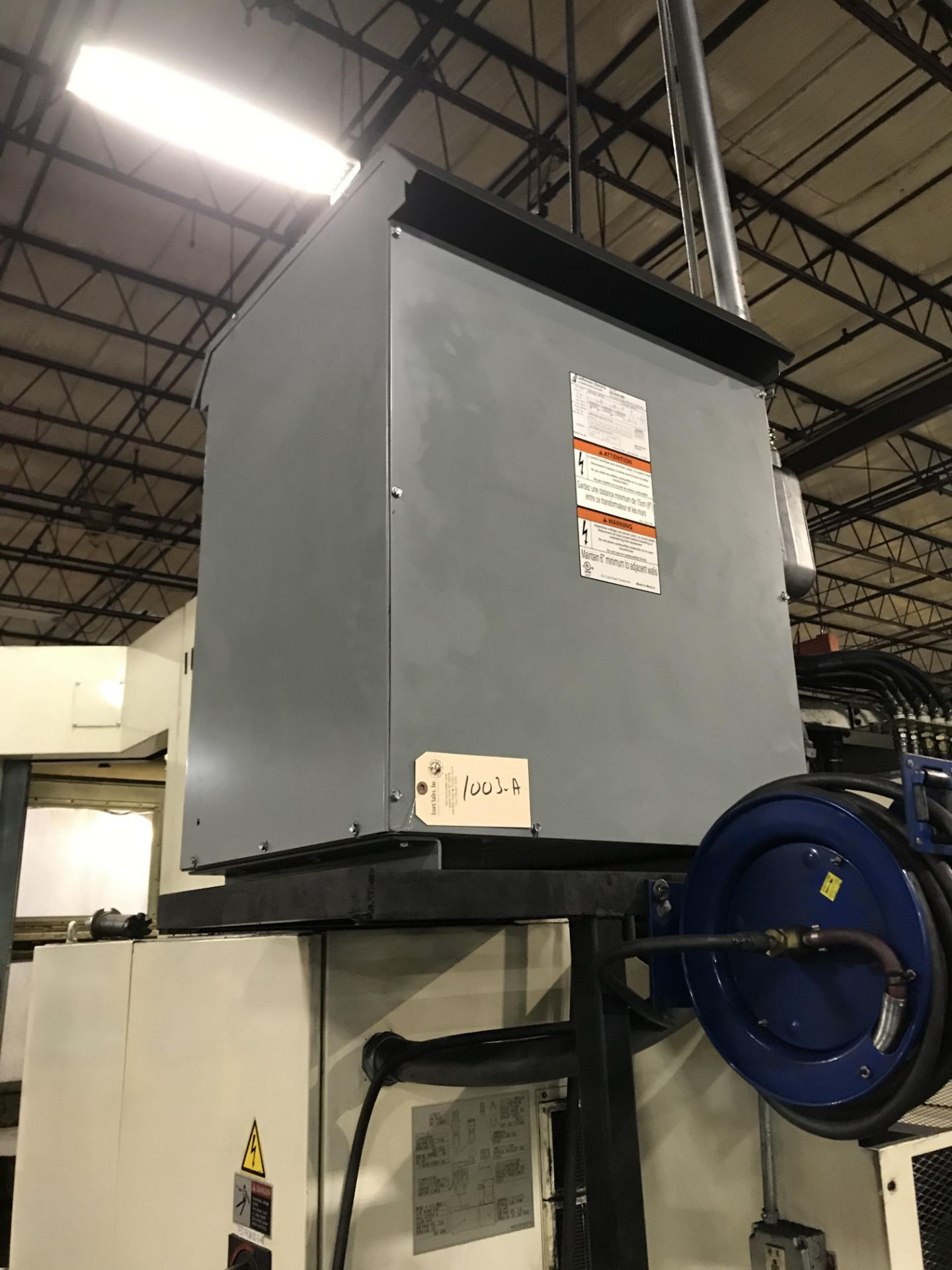 Jefferson 112.5 KVA Transformer 480 Volt