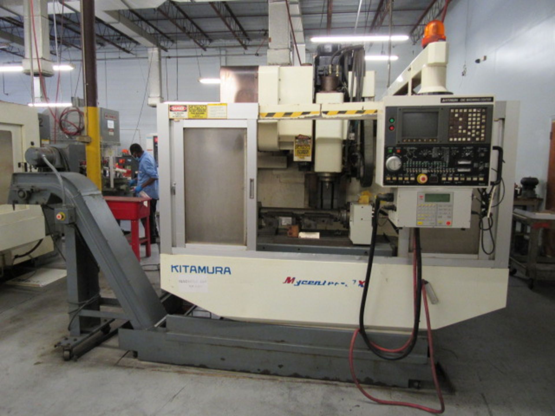 Kitamura MyCenter 3X Wired for 4th Axis CNC Vertical Machining Center - Image 2 of 8