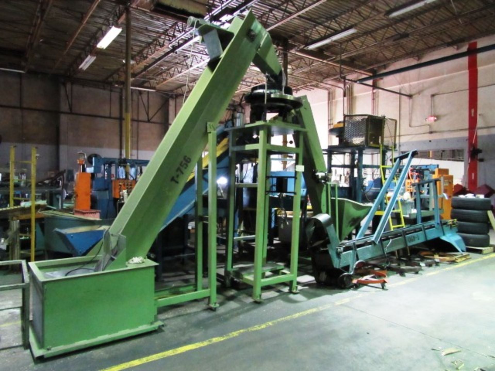 (4) Conveyors, (1) Hopper, (3) Bowls Feed System