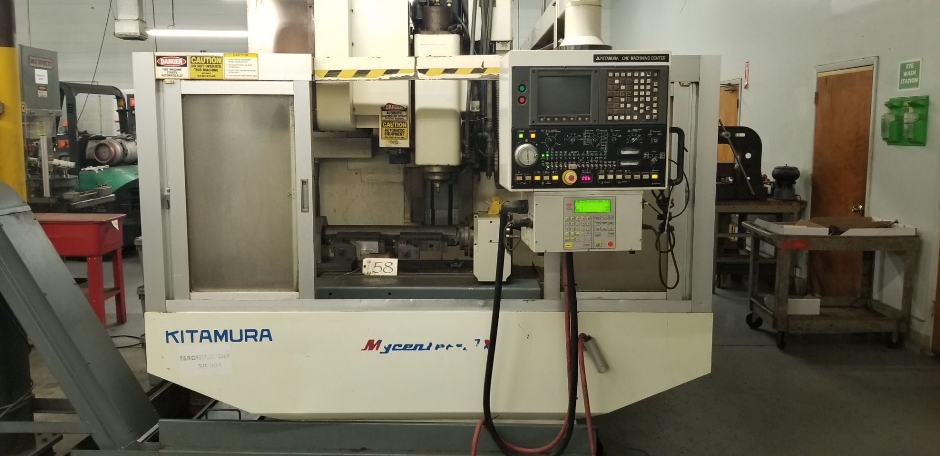 Kitamura MyCenter 3X Wired for 4th Axis CNC Vertical Machining Center - Image 8 of 8